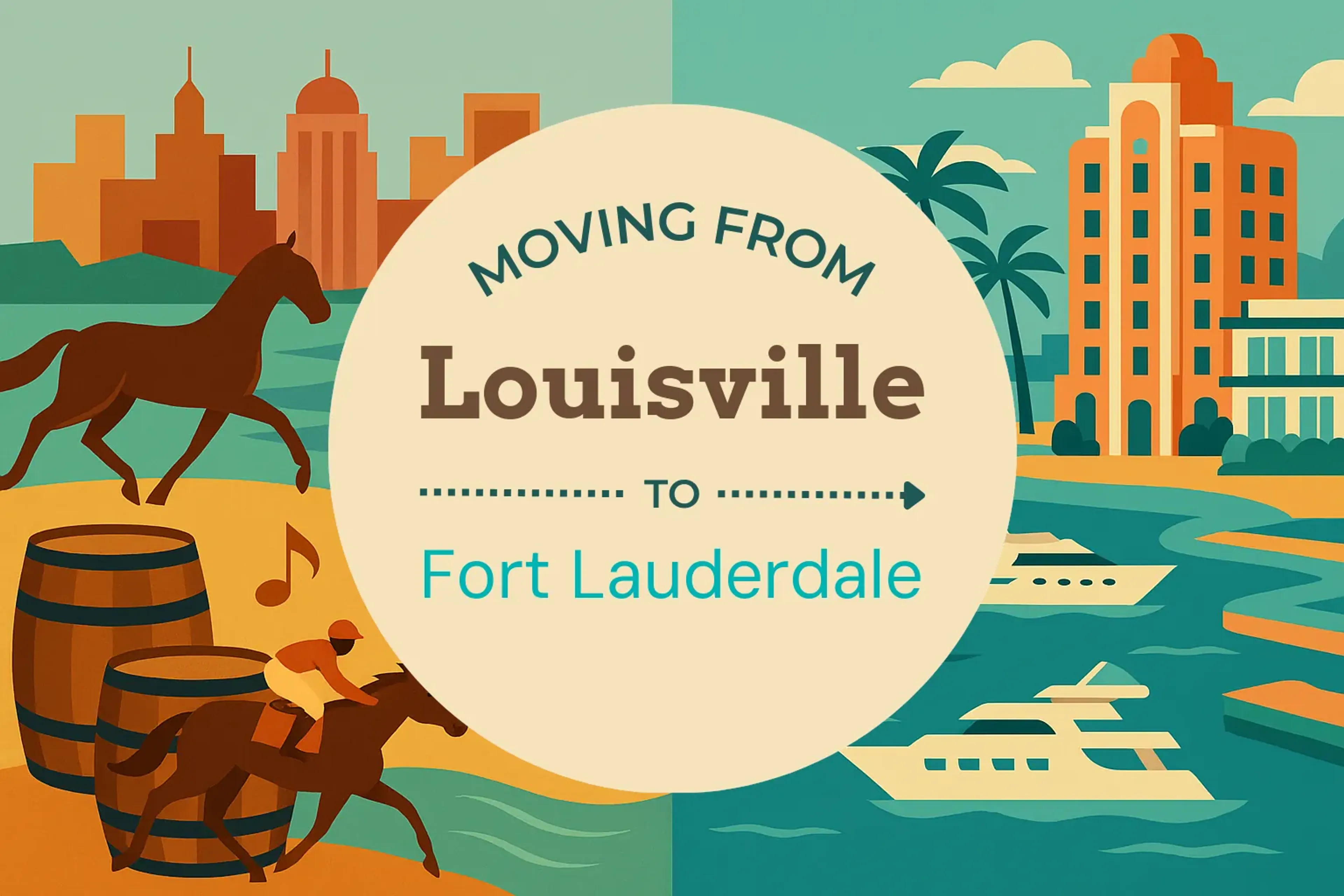 Side-by-side comparison of Louisville to Fort Lauderdale moving companies