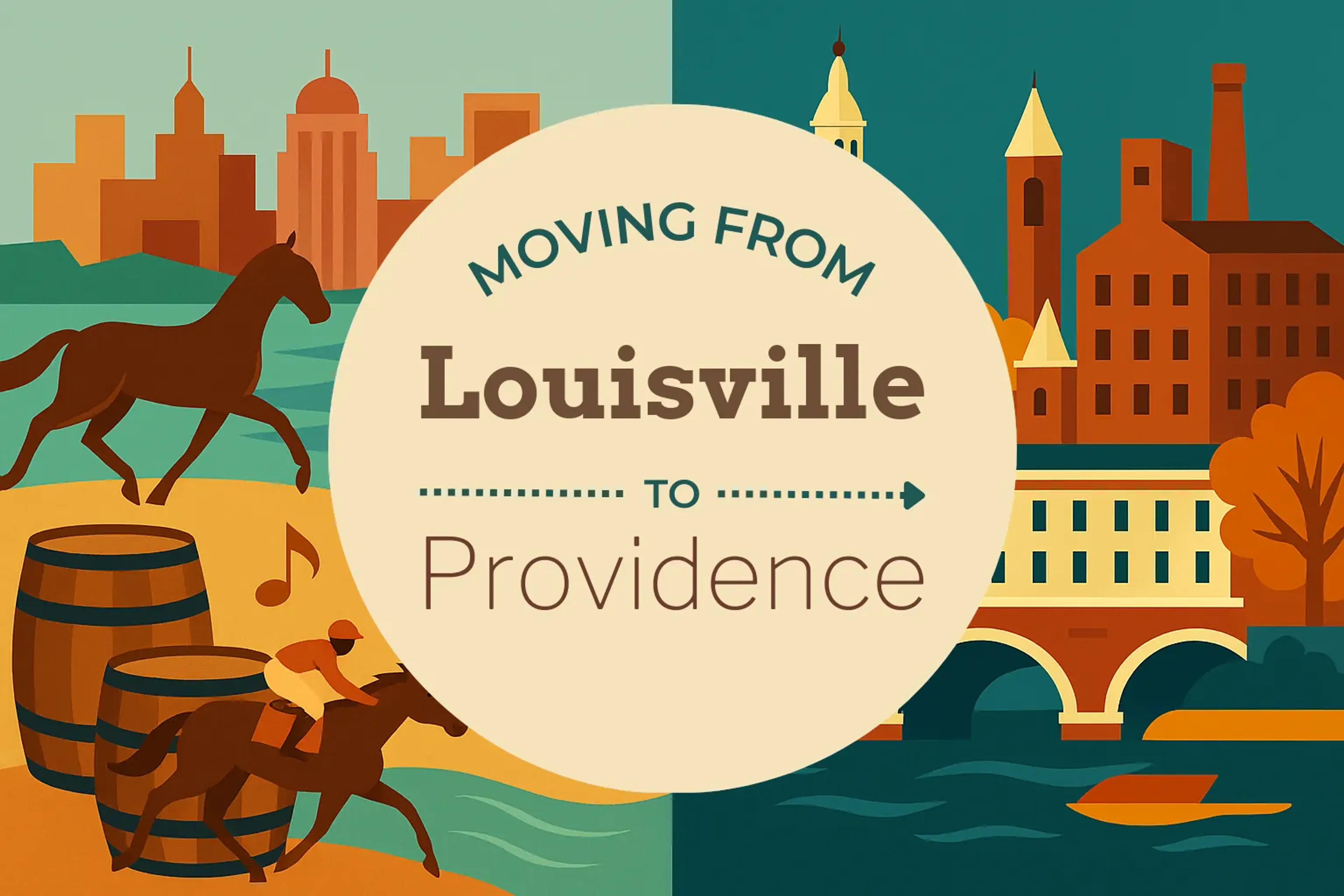 Side-by-side comparison of Louisville to Providence moving companies