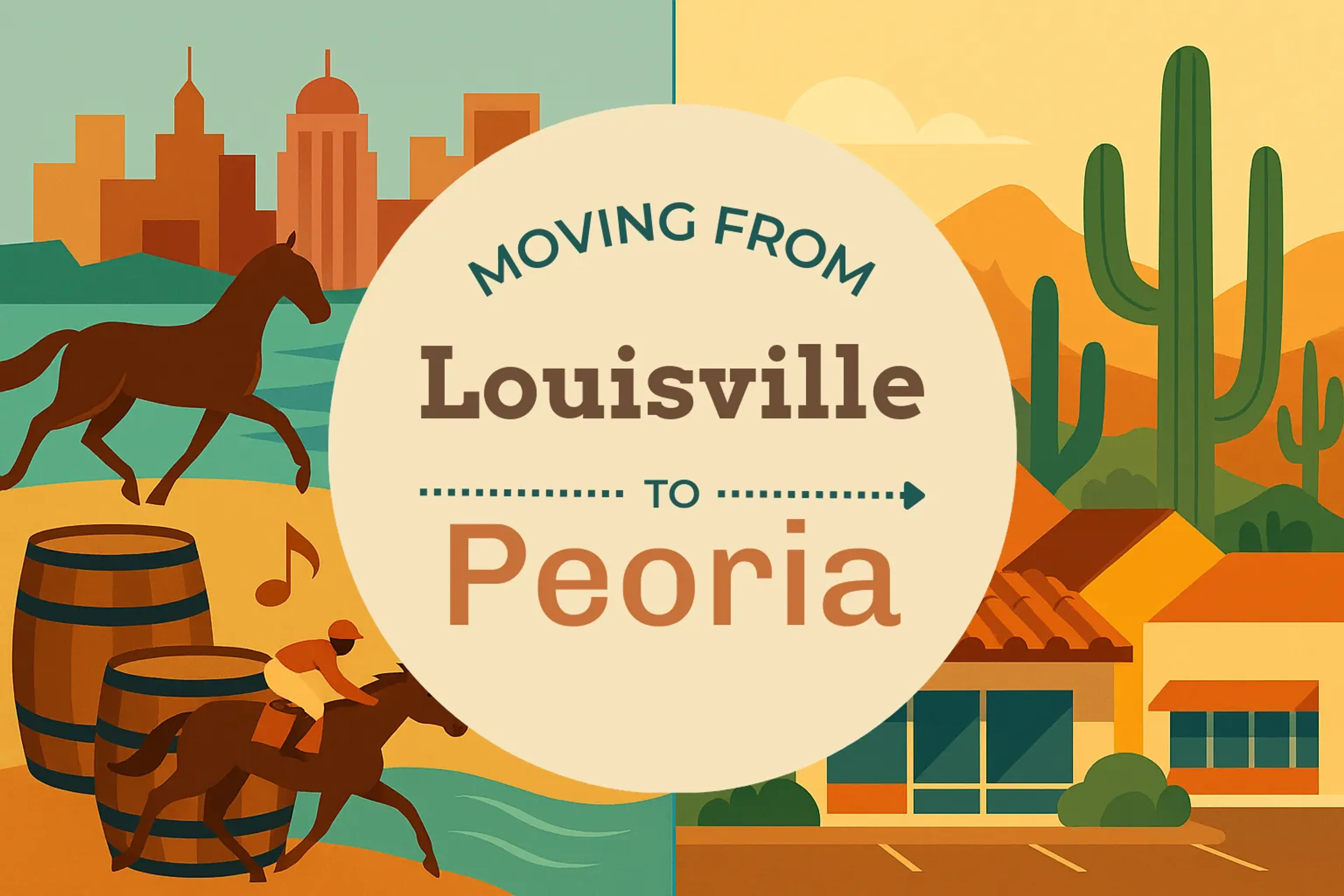 Side-by-side comparison of Louisville to Peoria moving companies