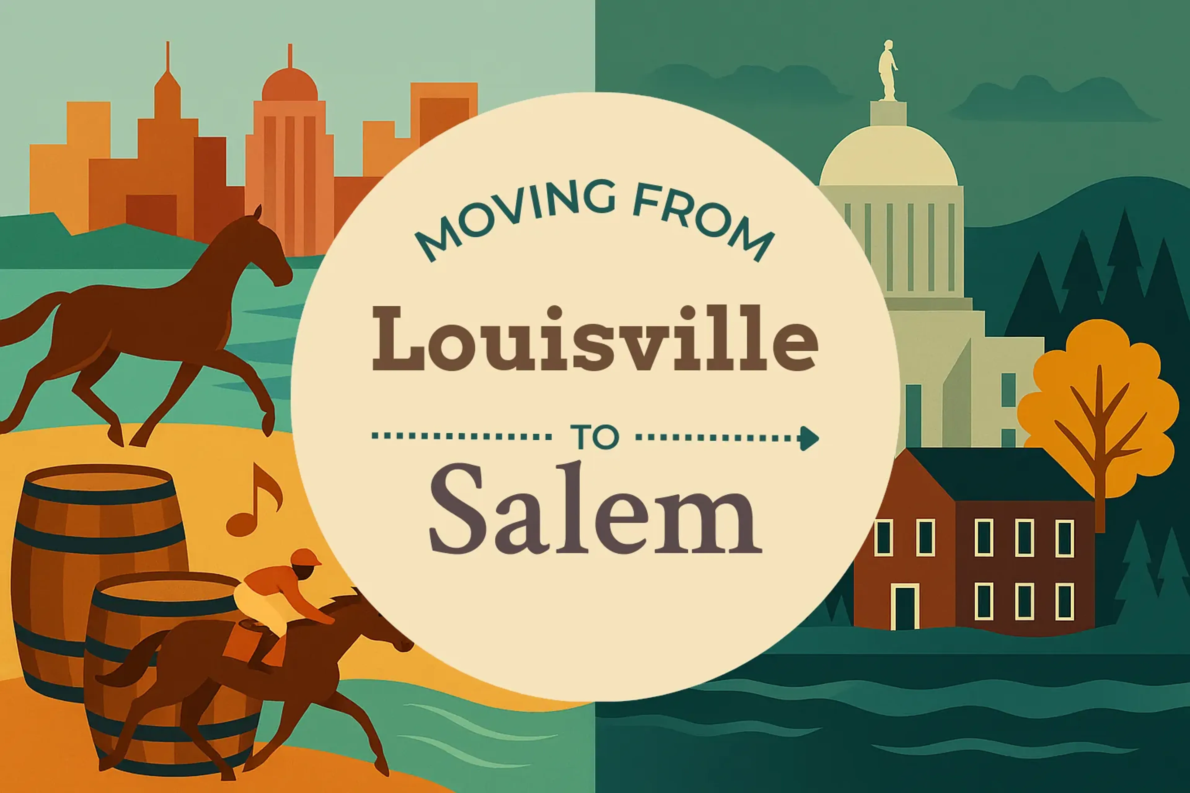 Side-by-side comparison of Louisville to Salem moving companies