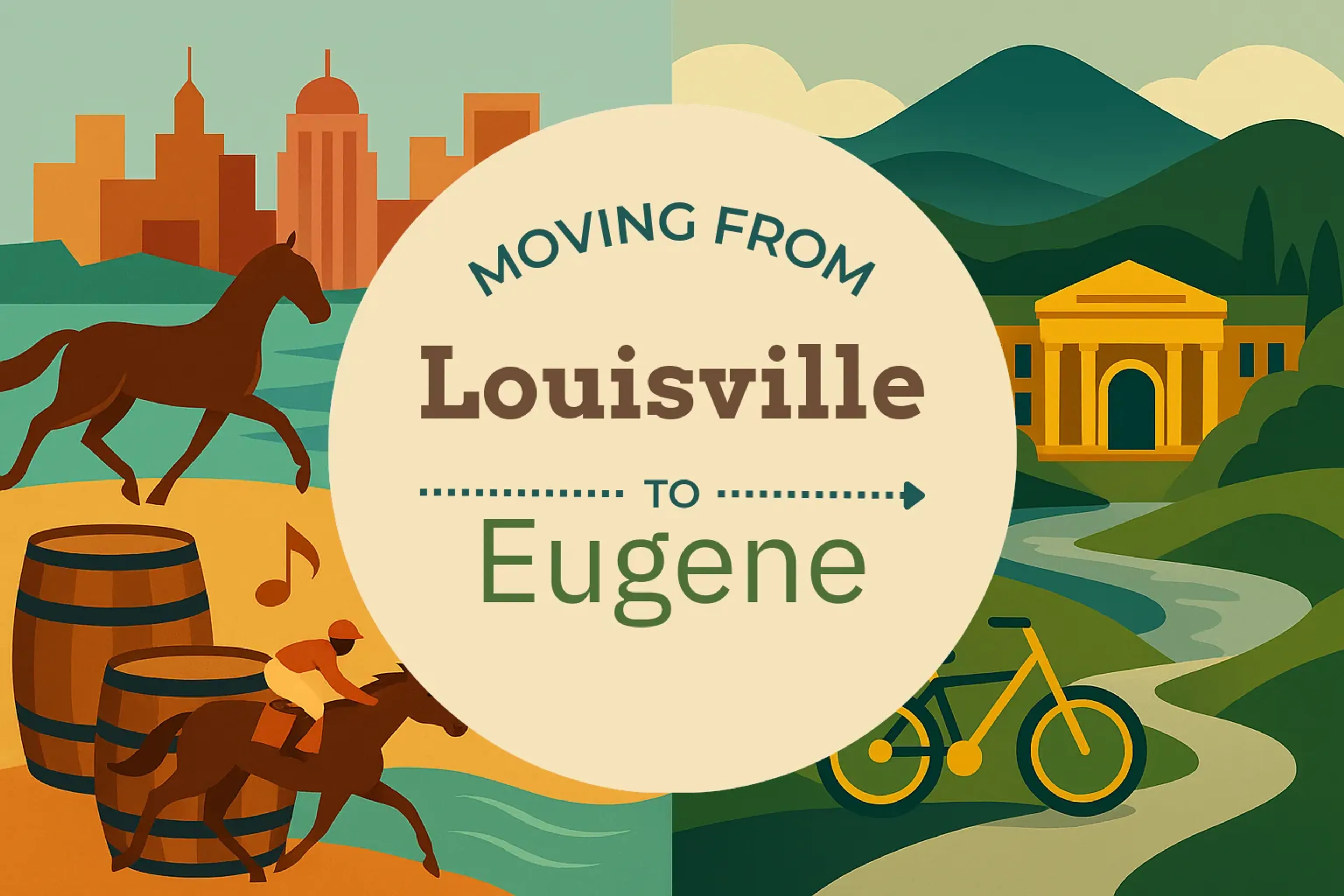 Side-by-side comparison of Louisville to Eugene moving companies