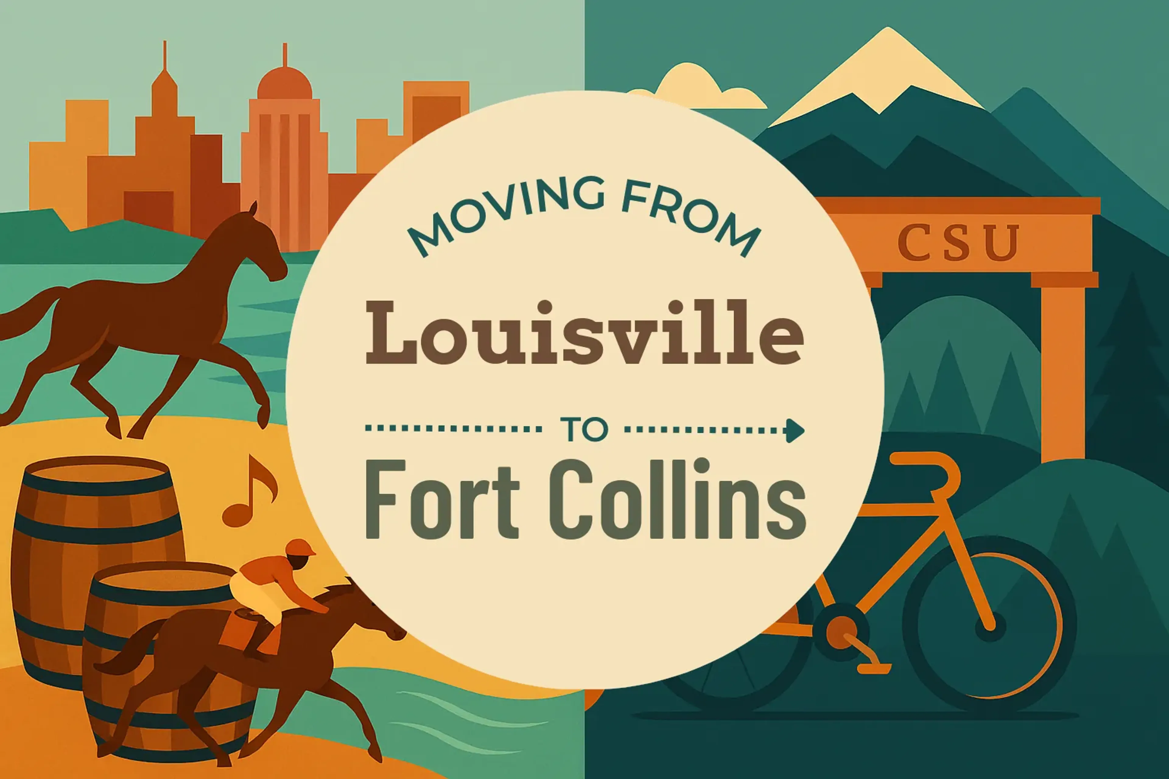 Side-by-side comparison of Louisville to Fort Collins moving companies