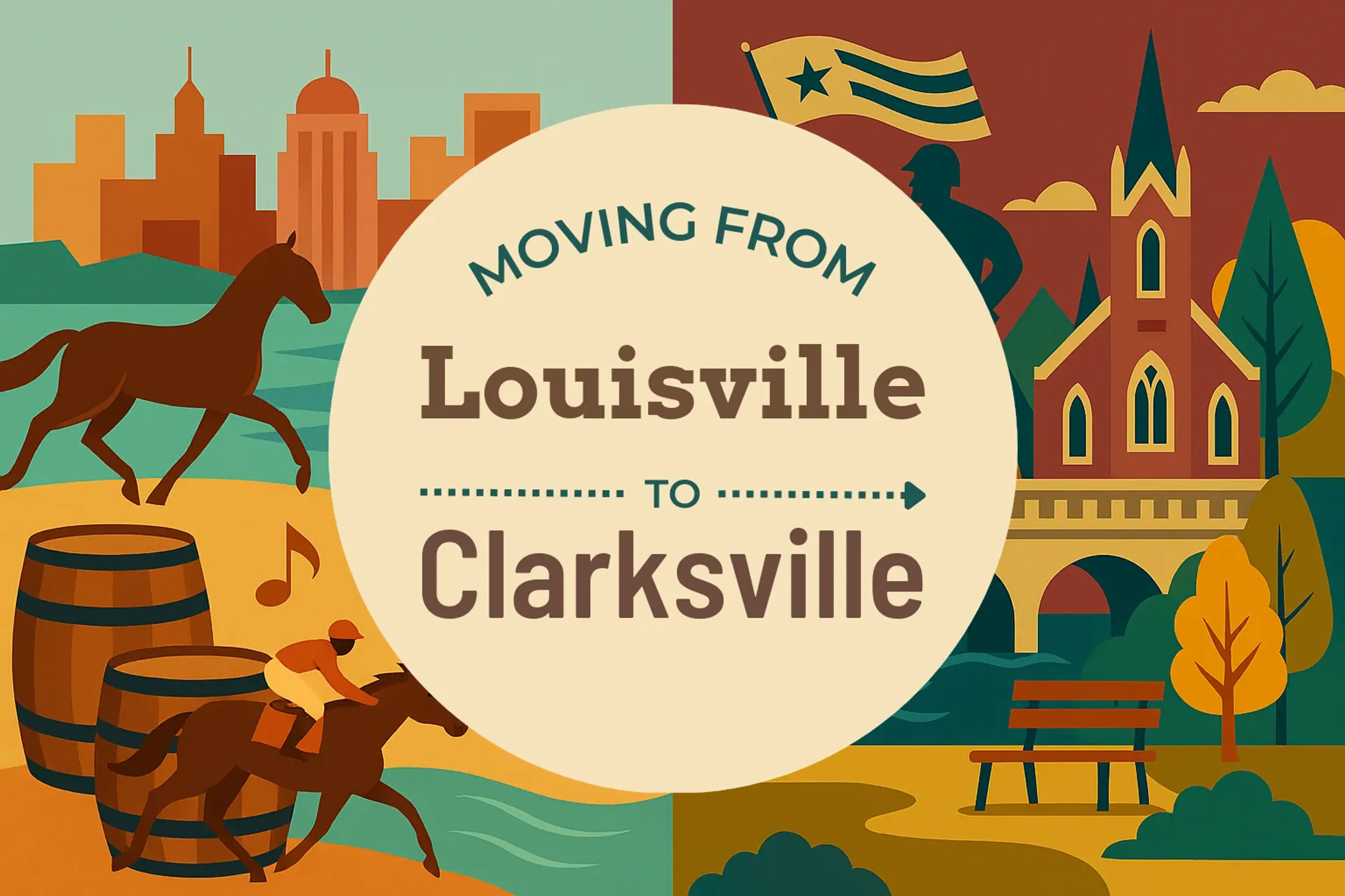 Side-by-side comparison of Louisville to Clarksville moving companies