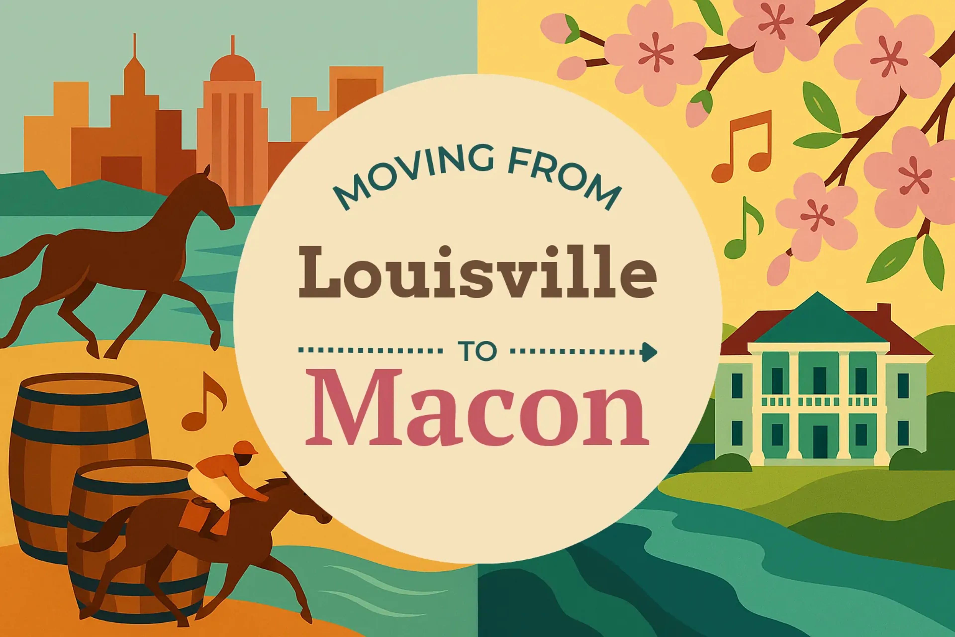 Side-by-side comparison of Louisville to Macon moving companies