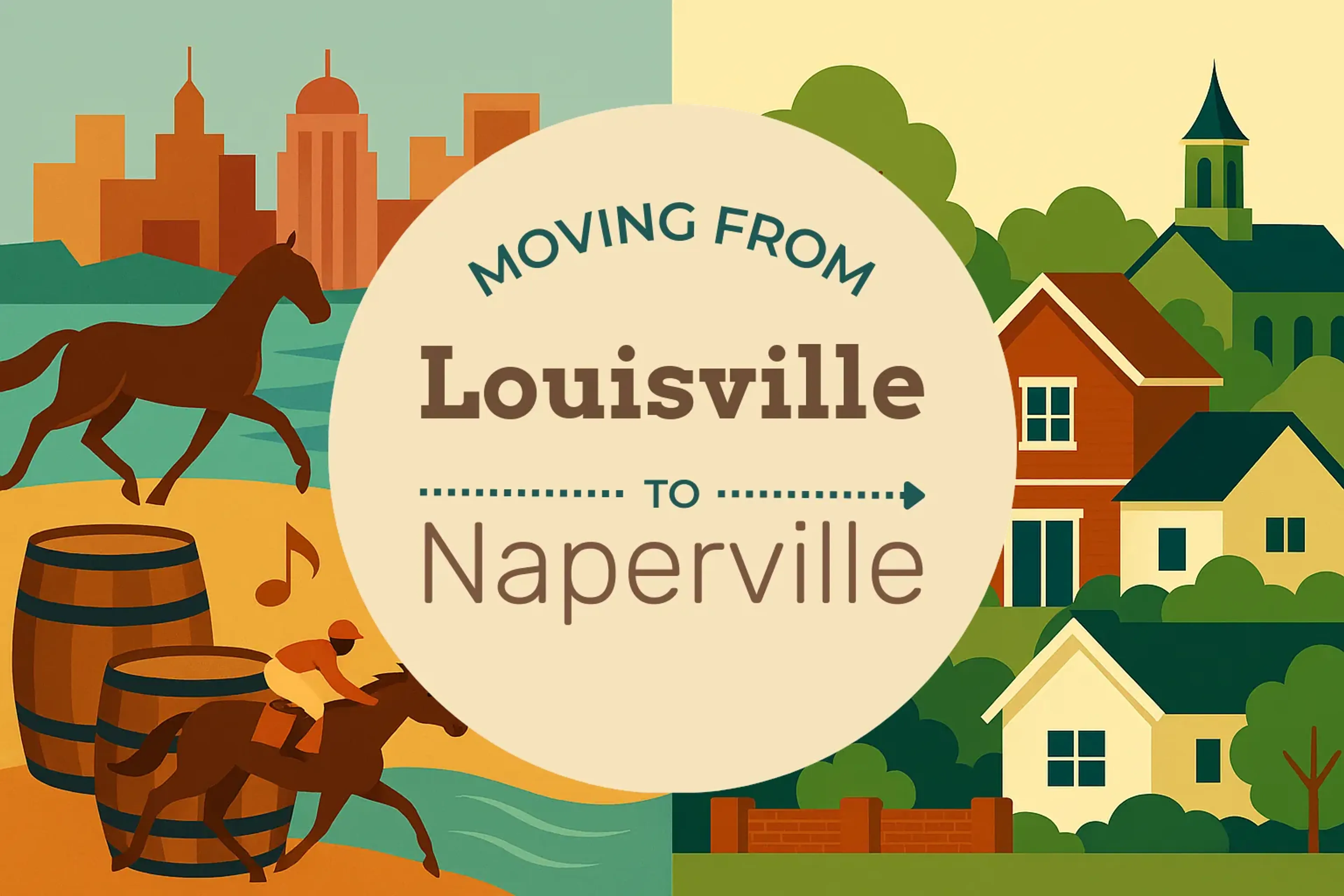 Side-by-side comparison of Louisville to Naperville moving companies