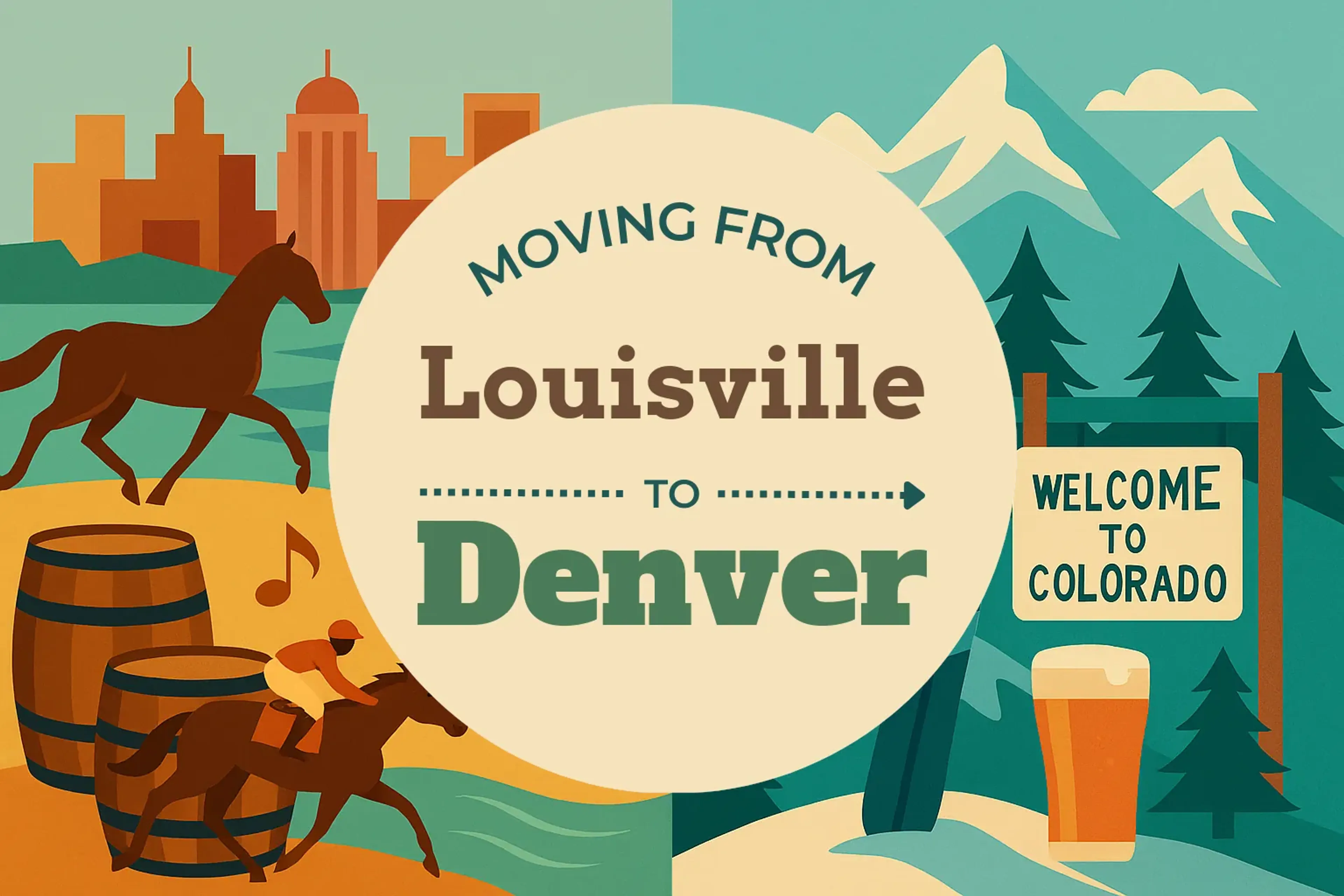 Side-by-side comparison of Louisville to Denver moving companies