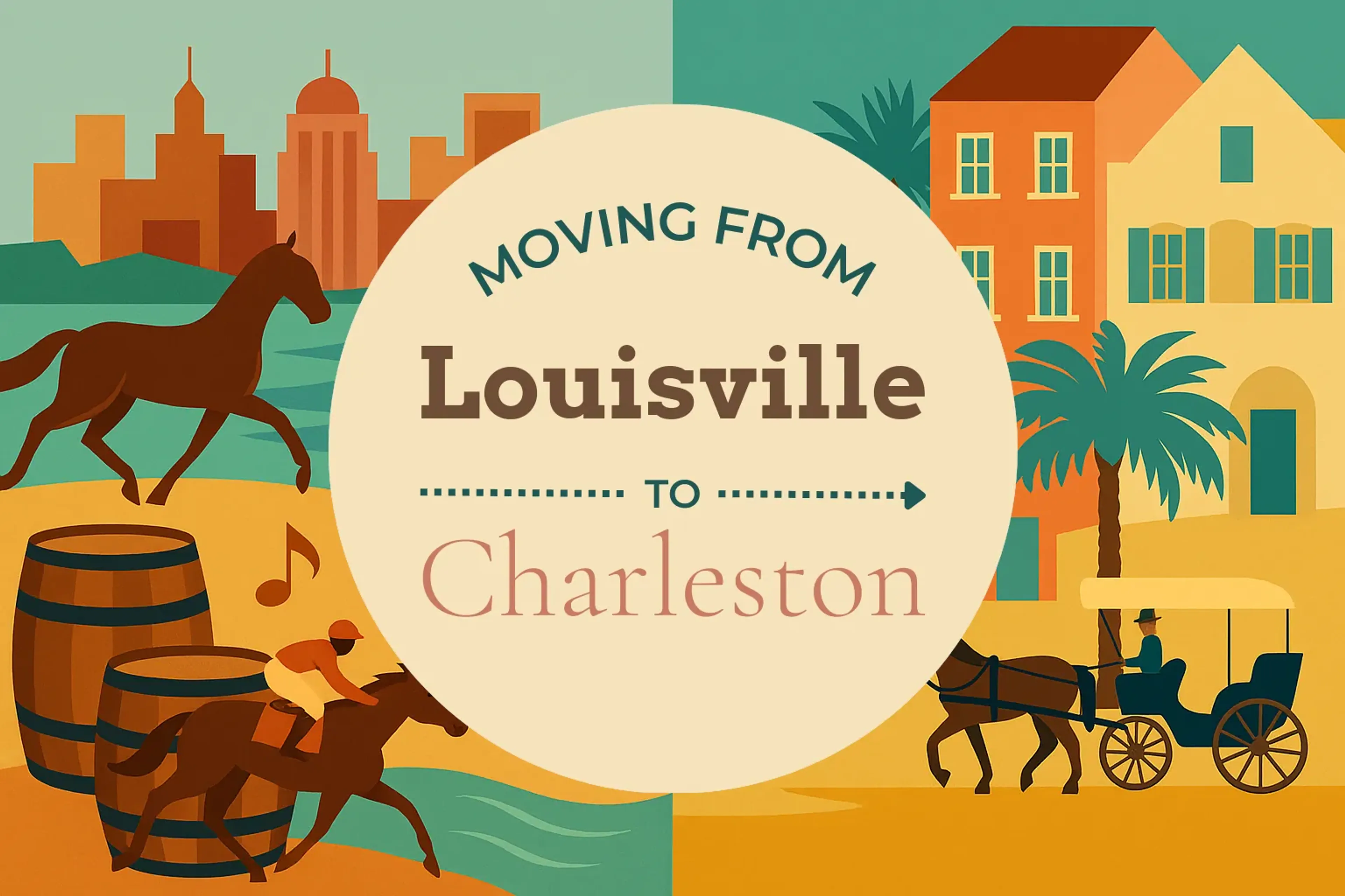 Side-by-side comparison of Louisville to Charleston moving companies