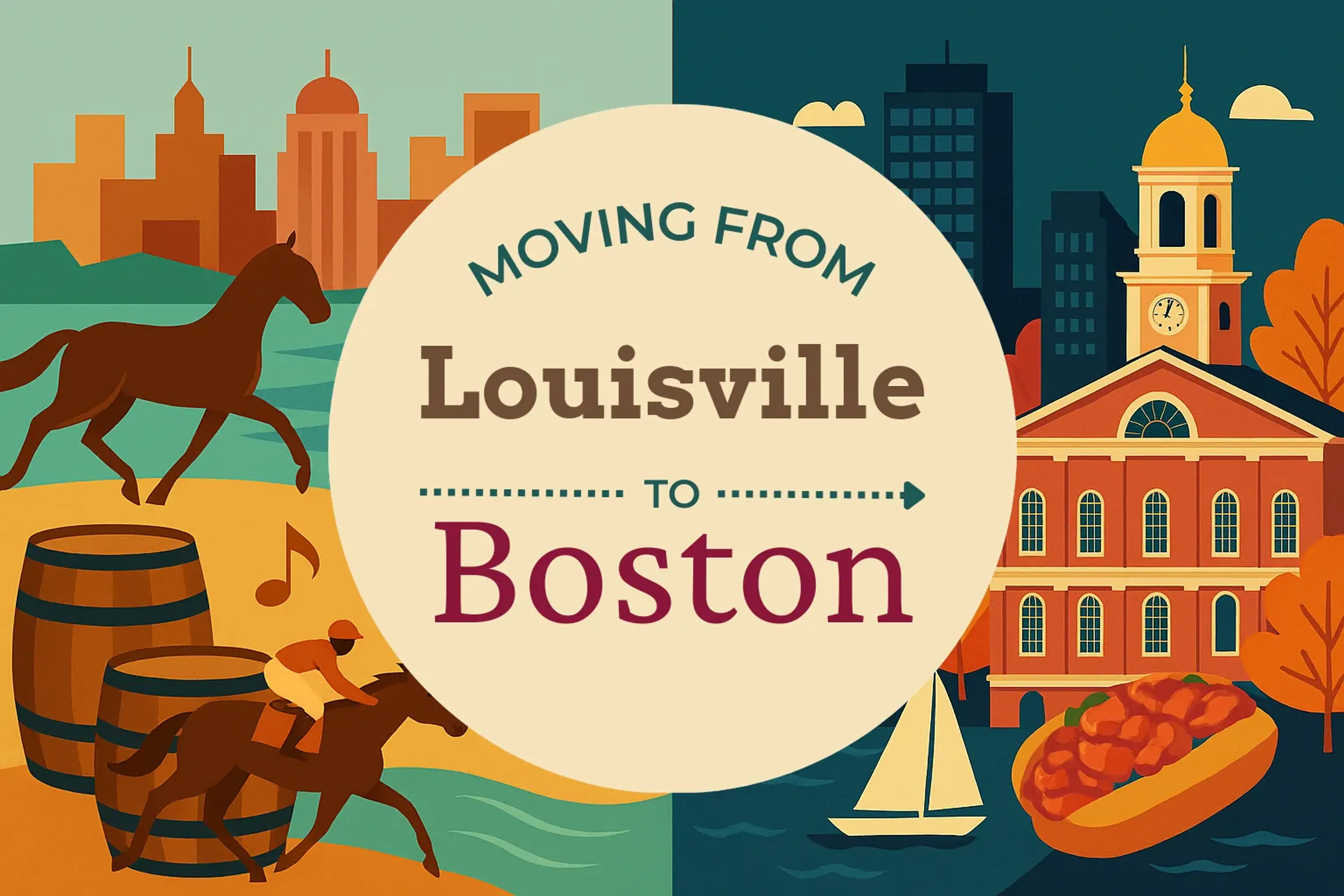Side-by-side comparison of Louisville to Boston moving companies