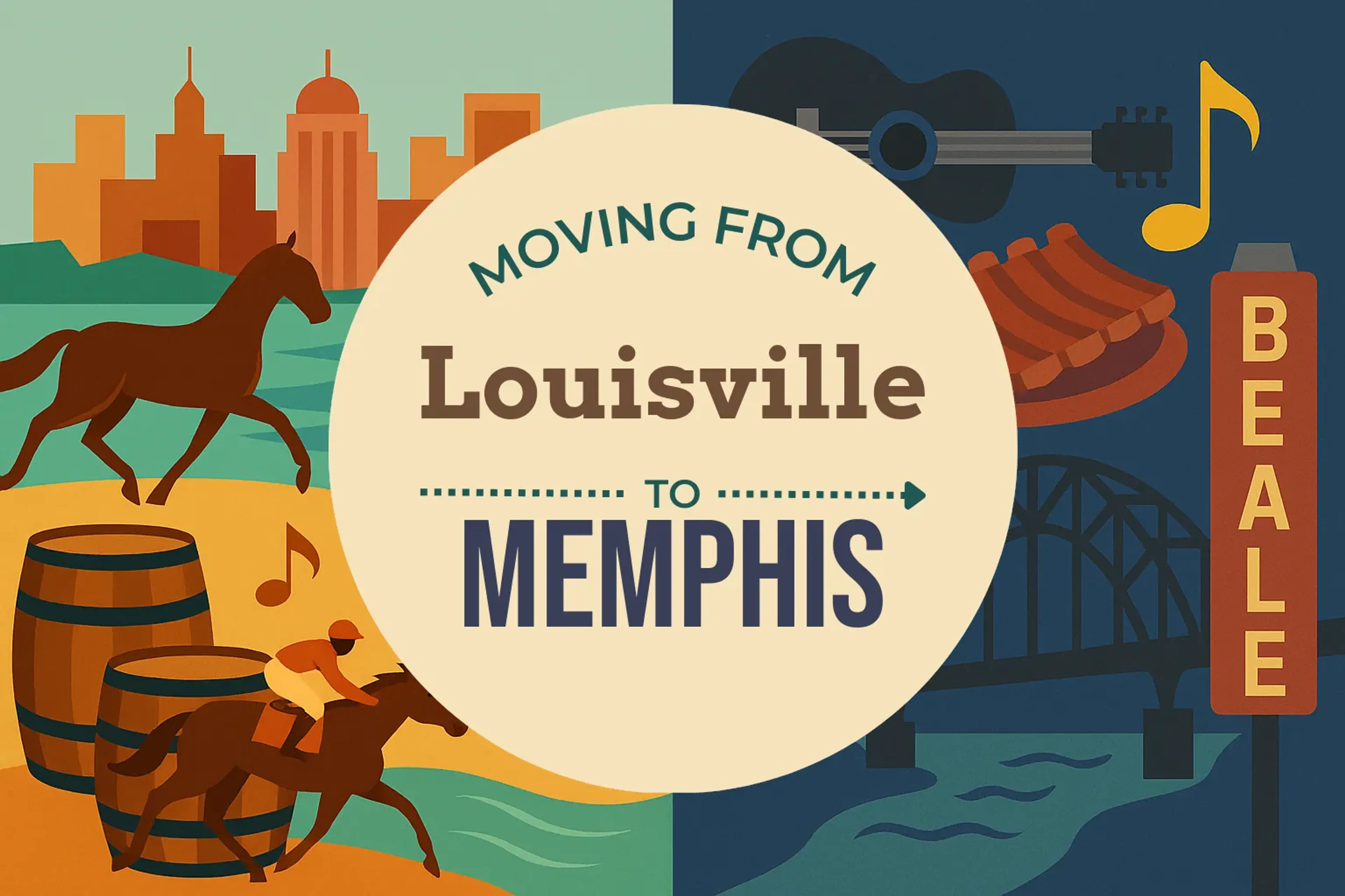 Side-by-side comparison of Louisville to Memphis moving companies