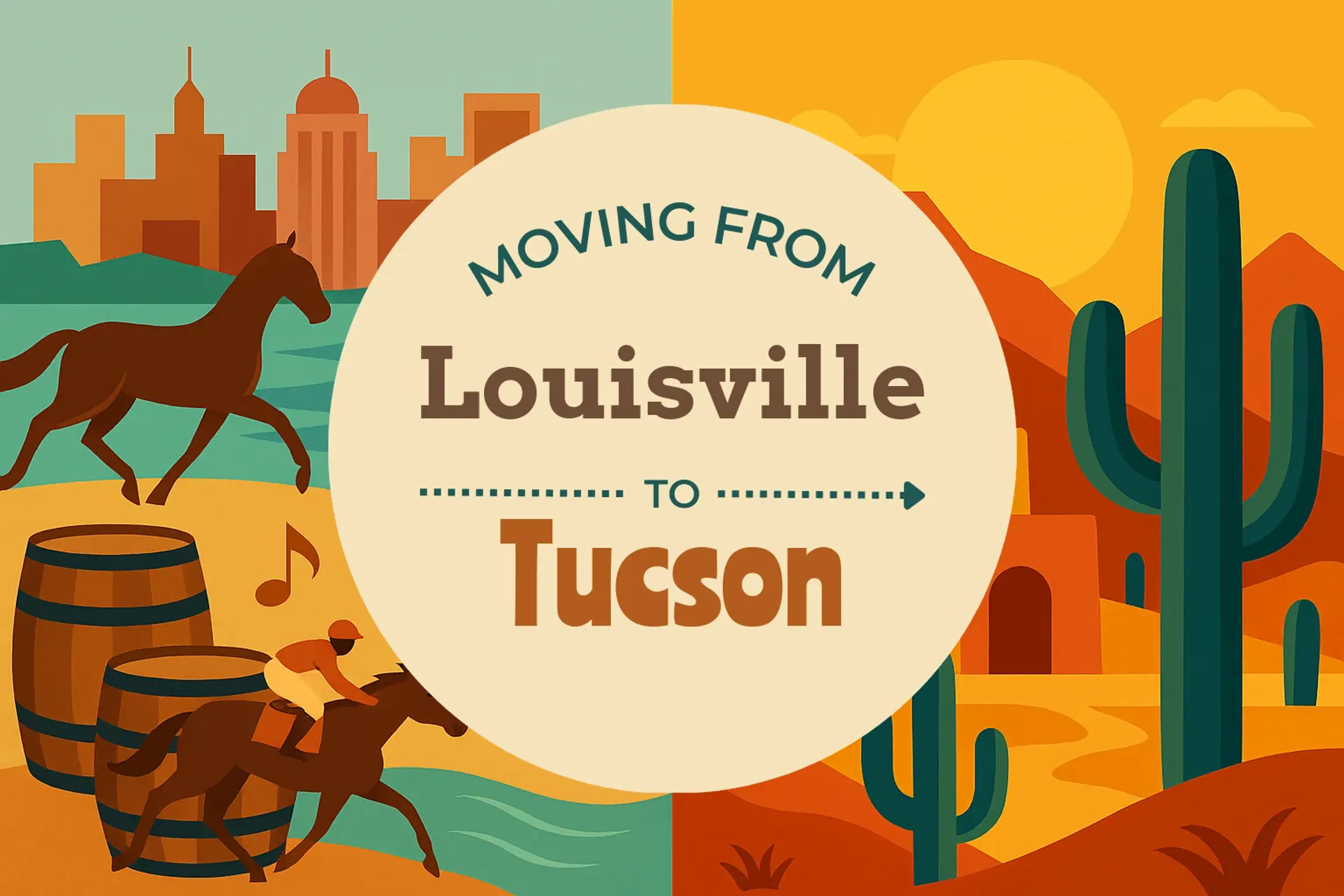 Side-by-side comparison of Louisville to Tucson moving companies