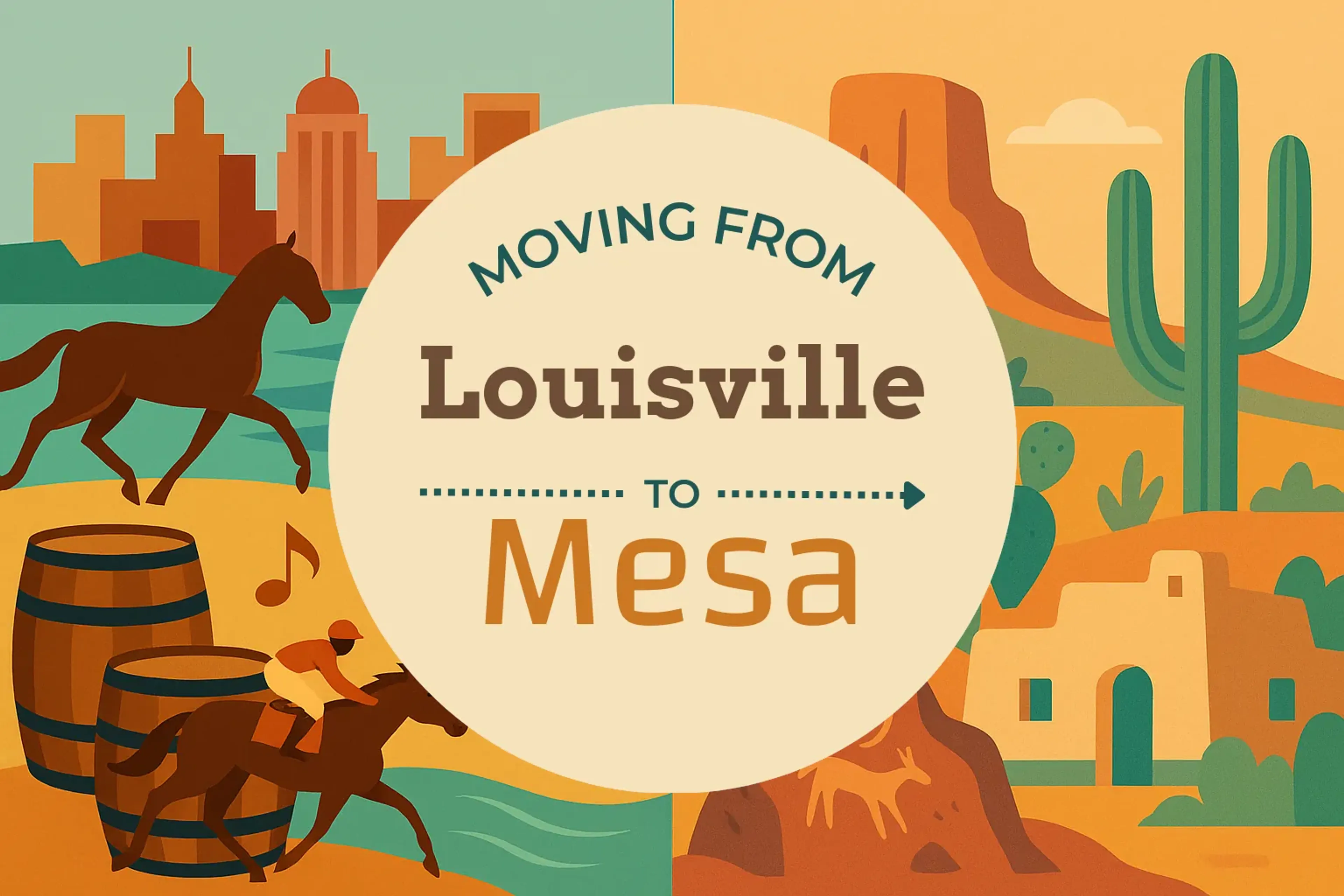 Side-by-side comparison of Louisville to Mesa moving companies