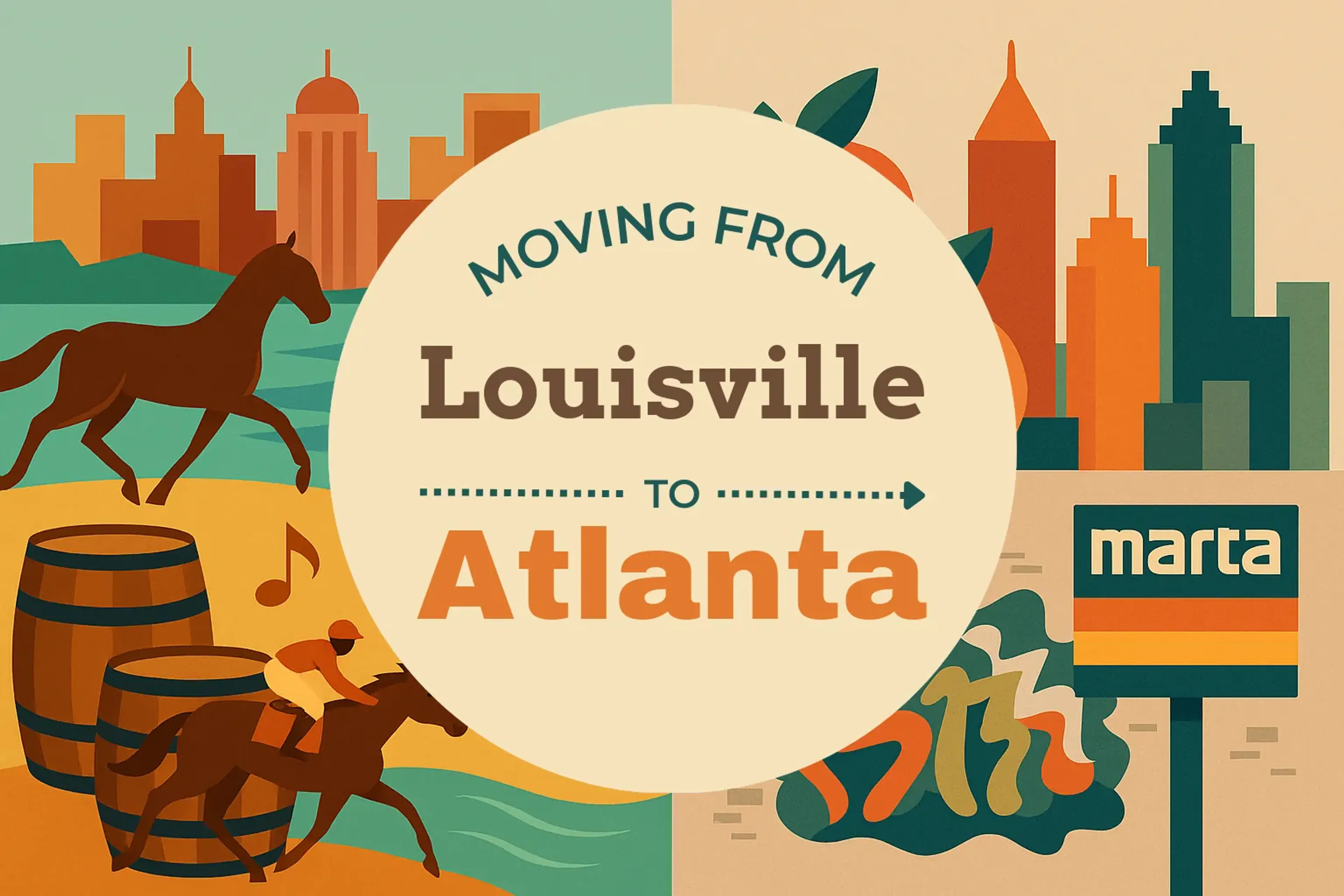 Side-by-side comparison of Louisville to Atlanta moving companies