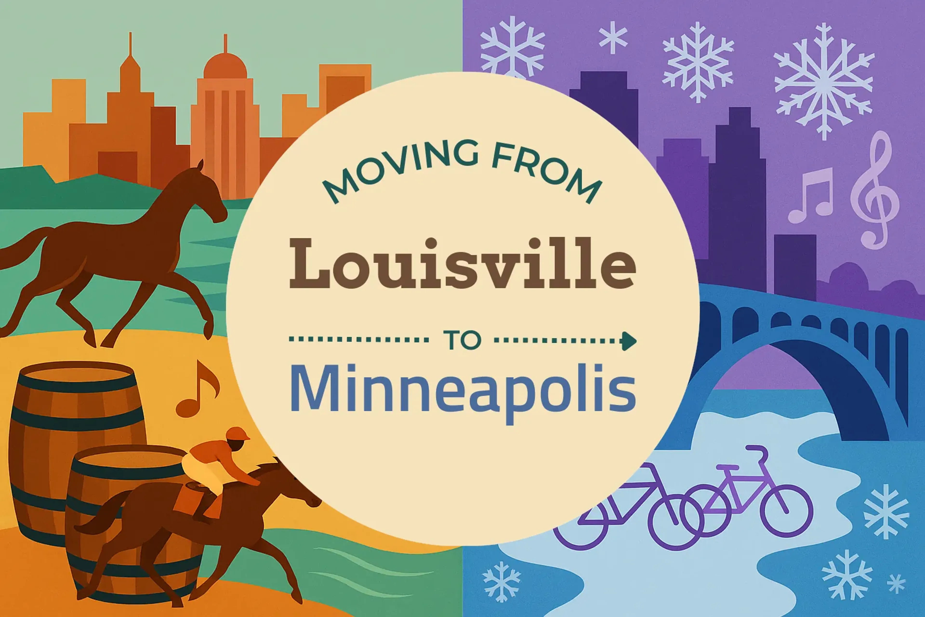 Side-by-side comparison of Louisville to Minneapolis moving companies