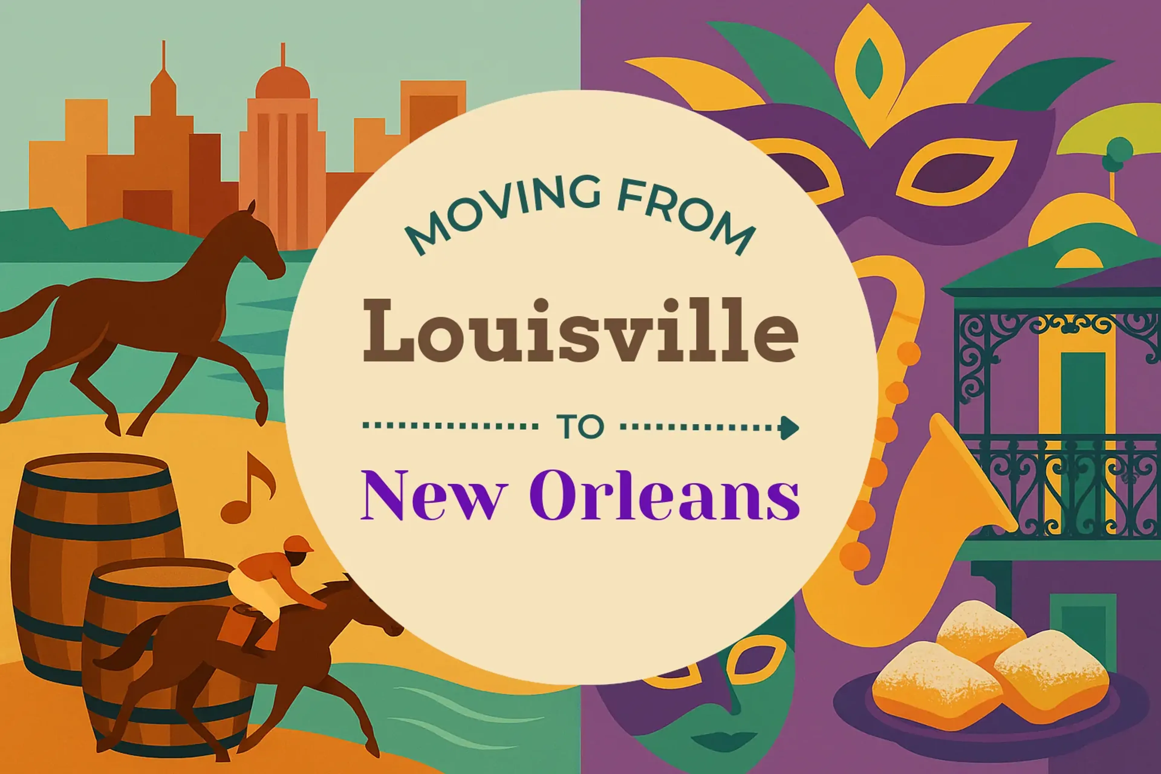 Side-by-side comparison of Louisville to New Orleans moving companies
