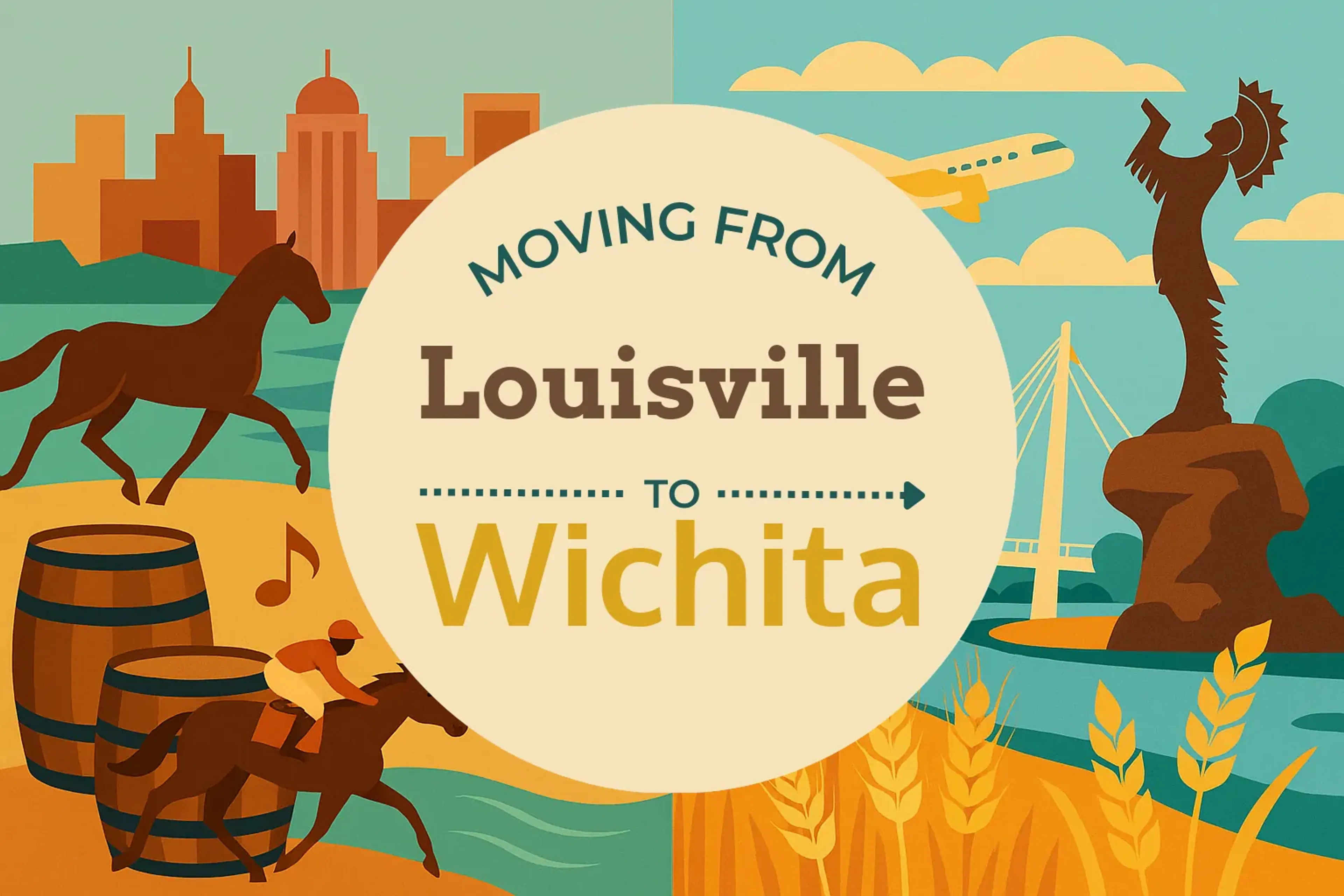 Side-by-side comparison of Louisville to Wichita moving companies