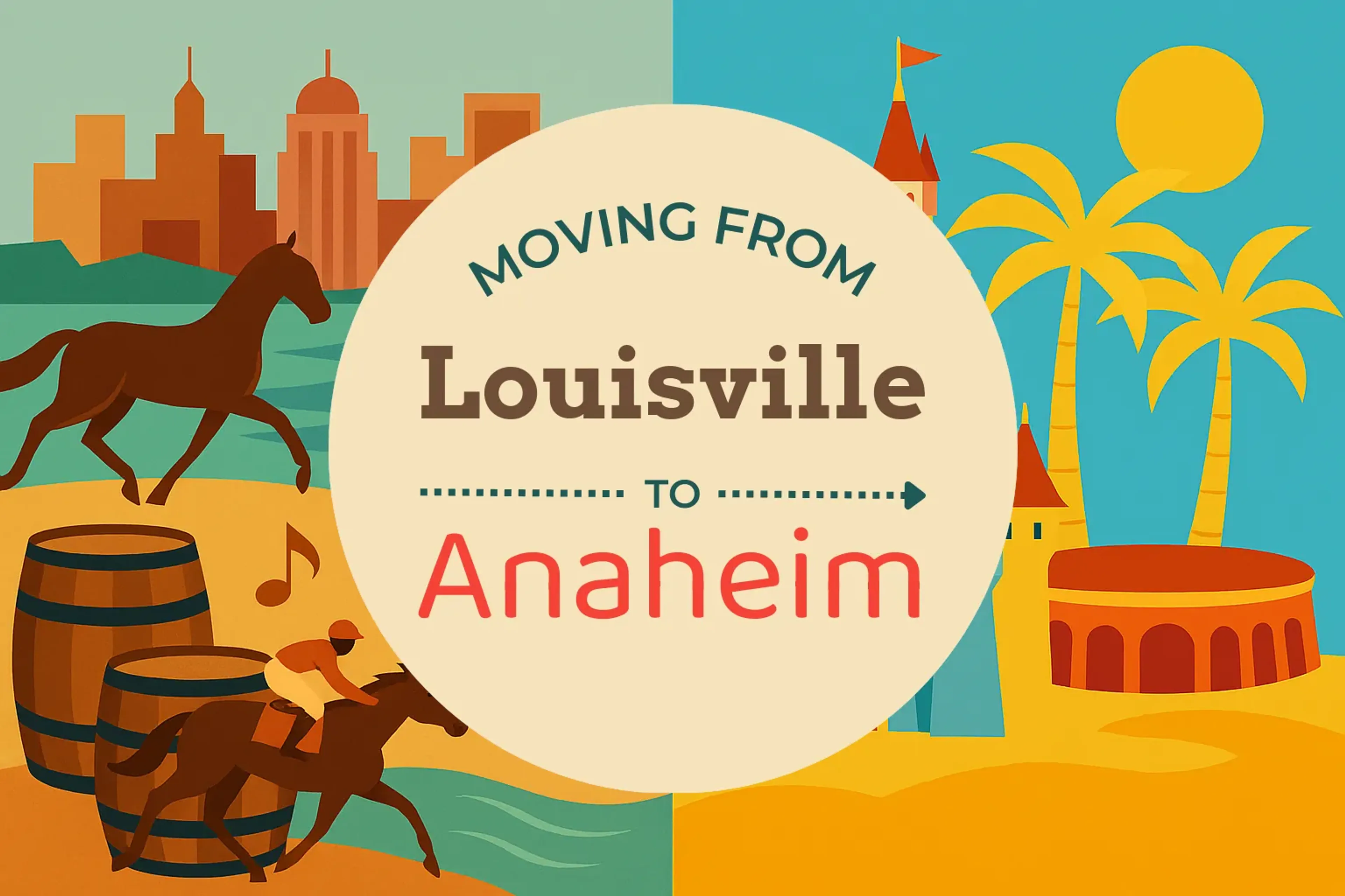 Side-by-side comparison of Louisville to Anaheim moving companies