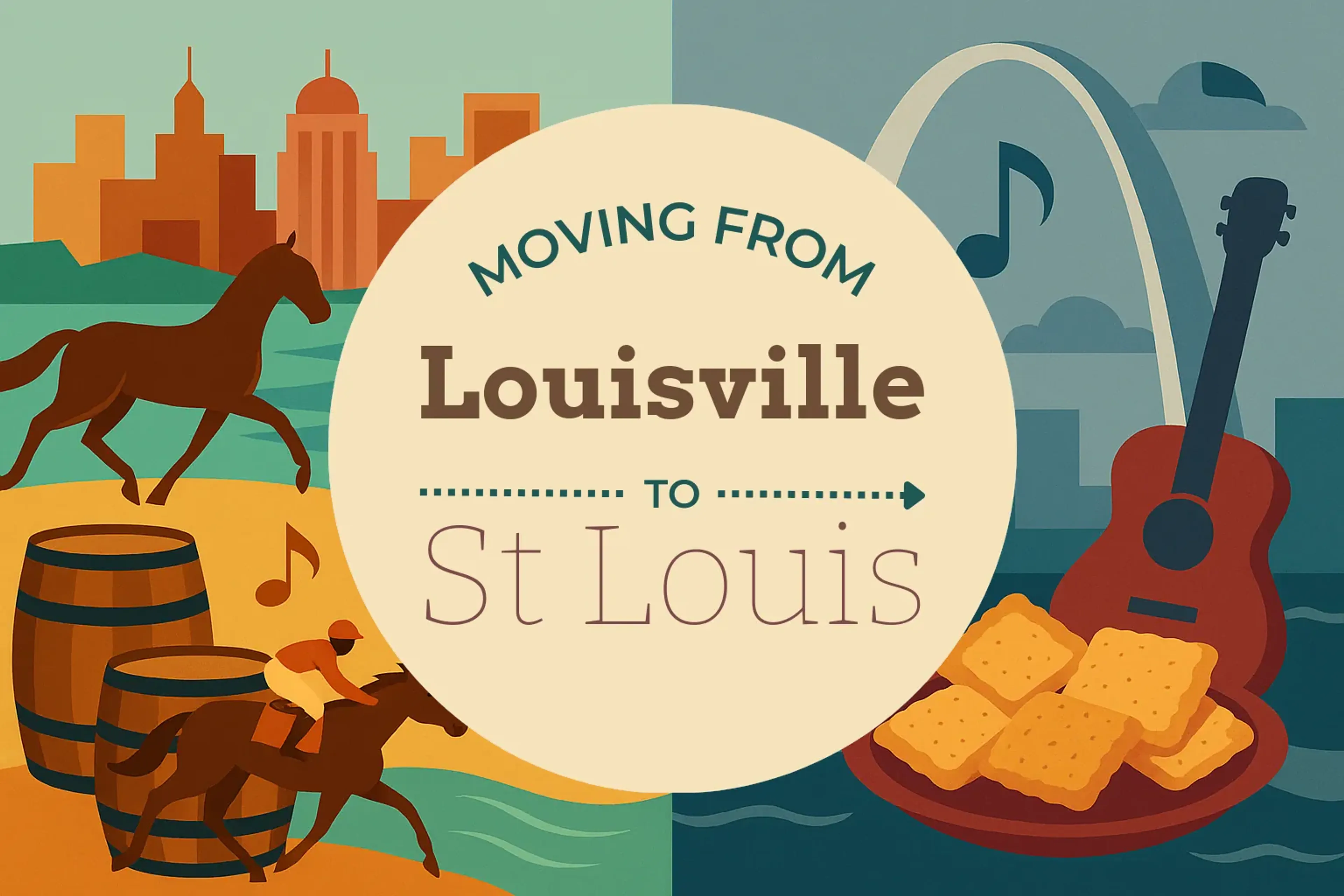 Side-by-side comparison of Louisville to St. Louis moving companies