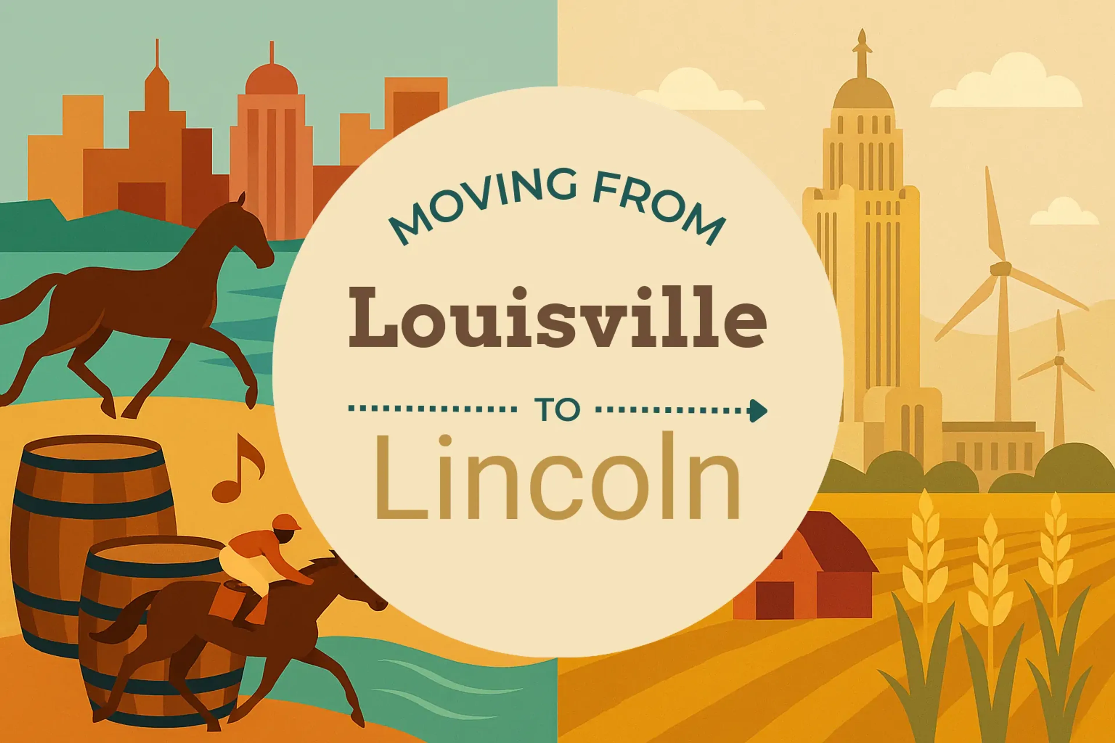 Side-by-side comparison of Louisville to Lincoln moving companies