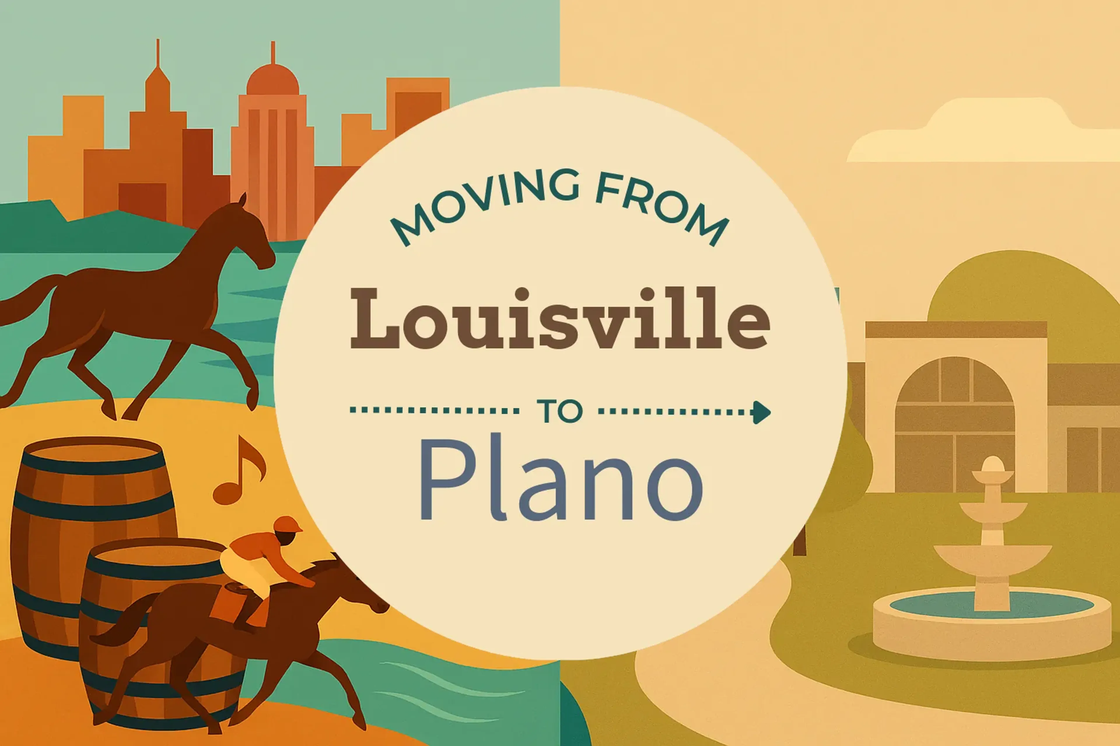 Side-by-side comparison of Louisville to Plano moving companies