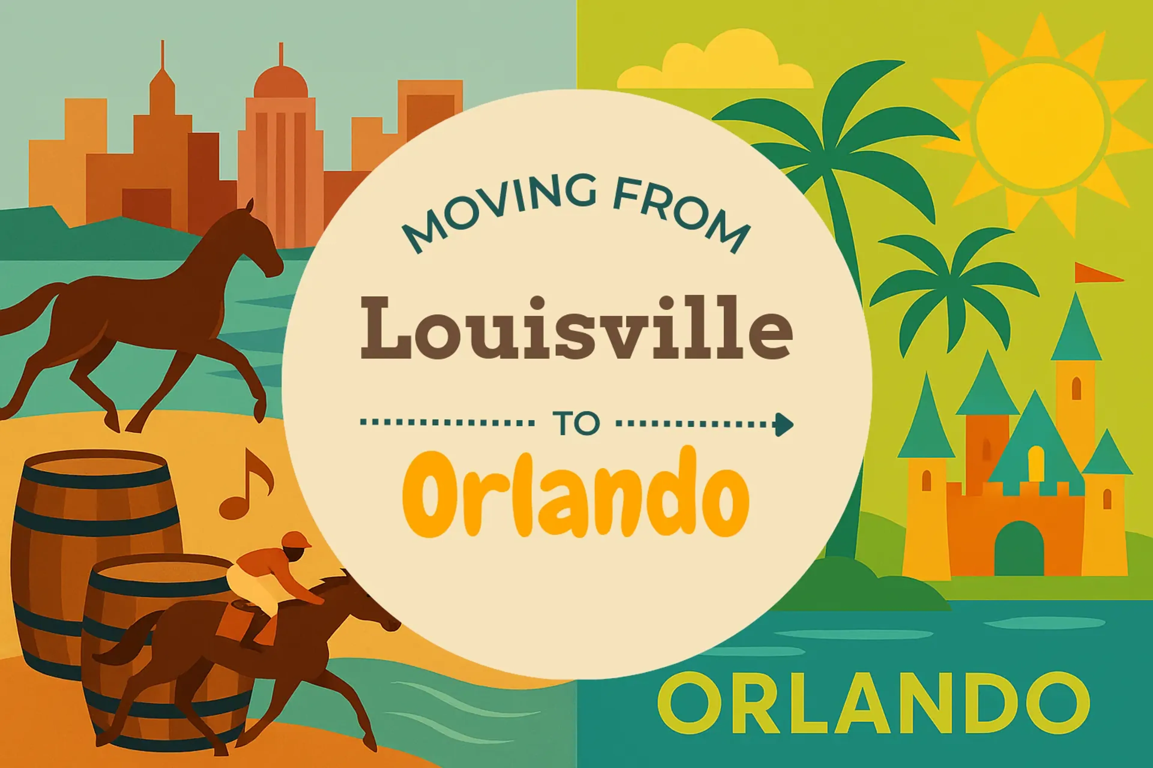 Side-by-side comparison of Louisville to Orlando moving companies