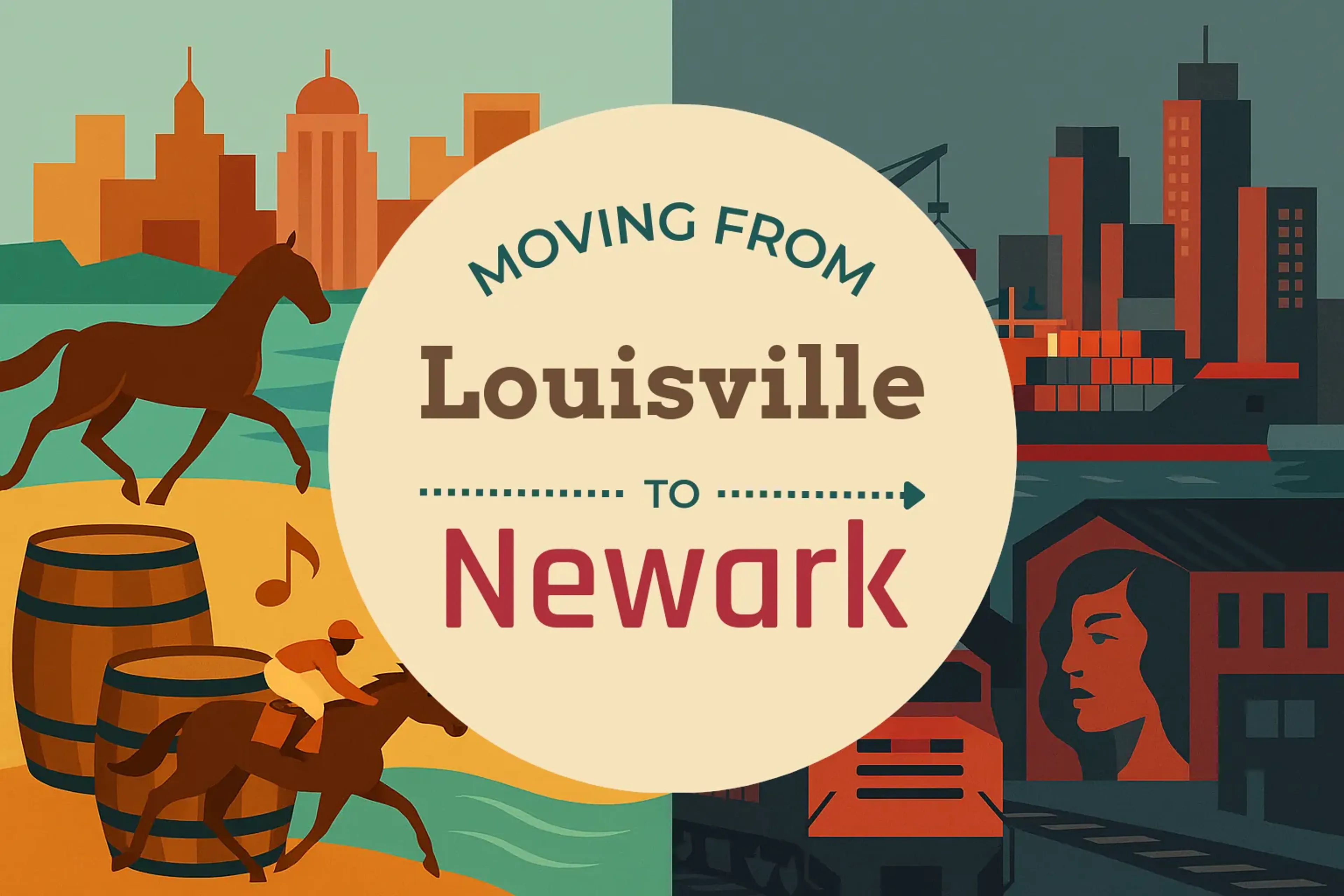 Side-by-side comparison of Louisville to Newark moving companies