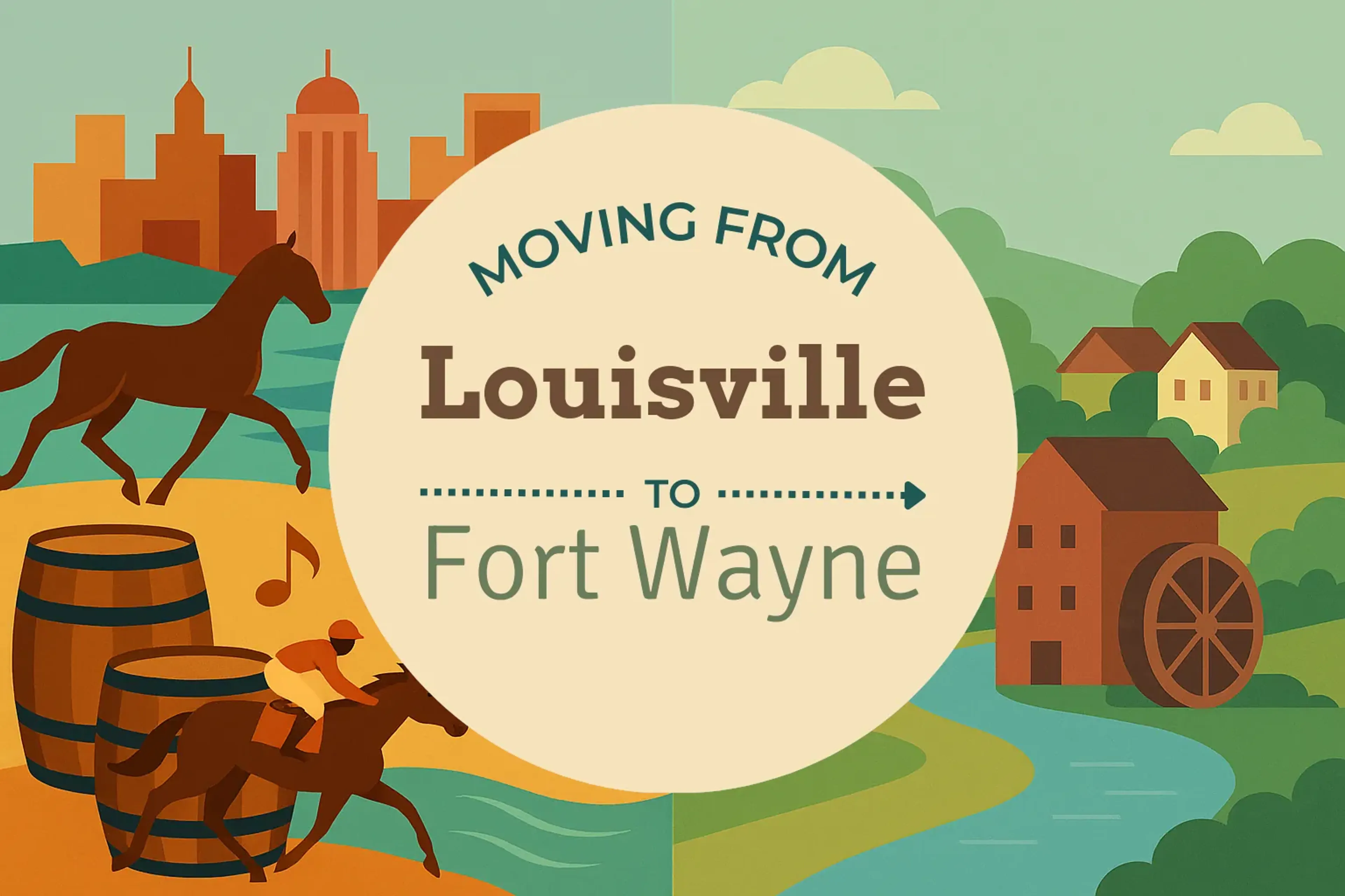 Side-by-side comparison of Louisville to Fort Wayne moving companies