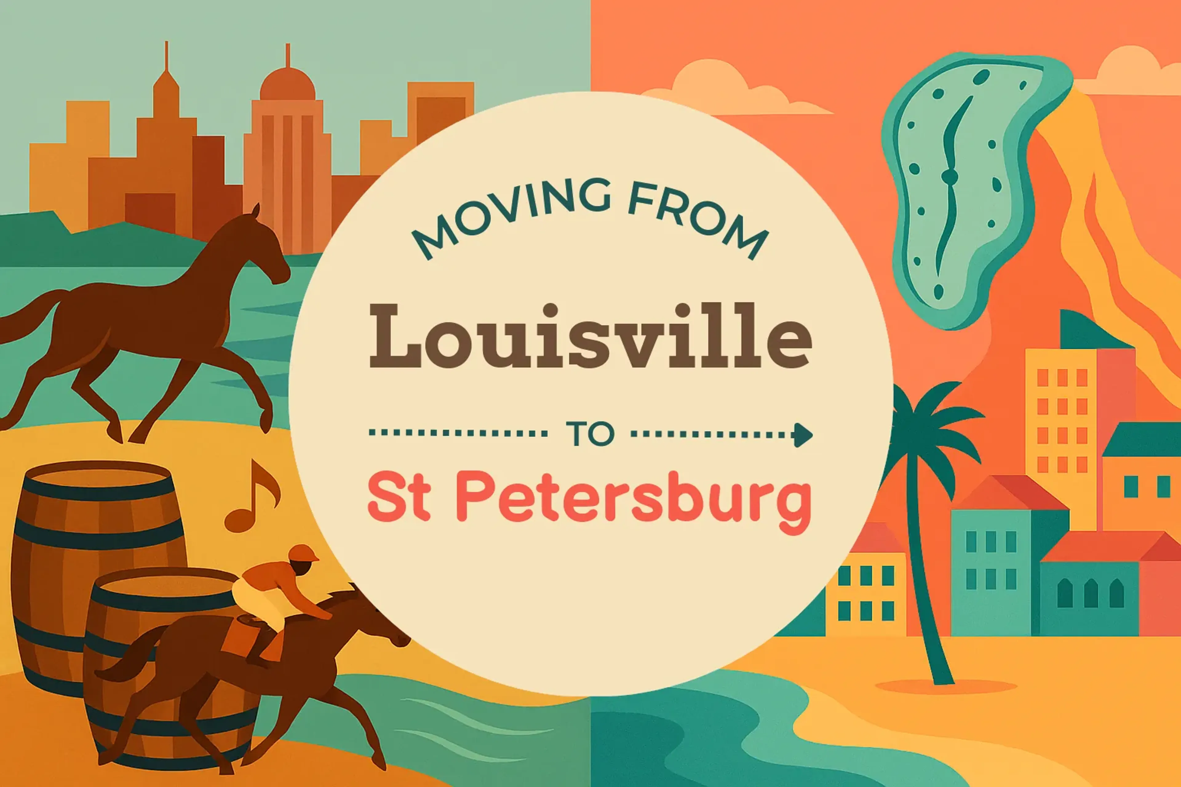 Side-by-side comparison of Louisville to St. Petersburg moving companies