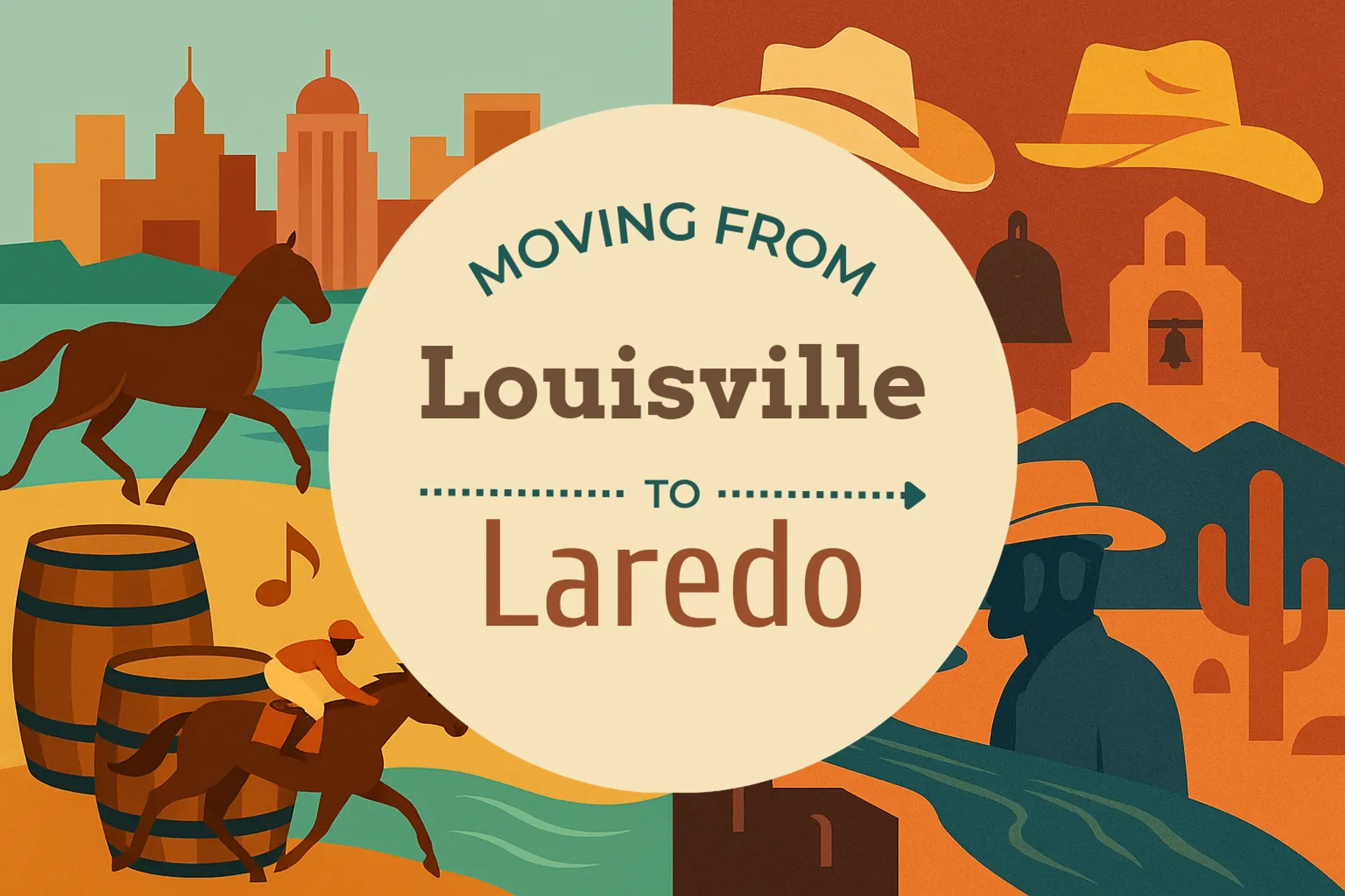 Side-by-side comparison of Louisville to Laredo moving companies