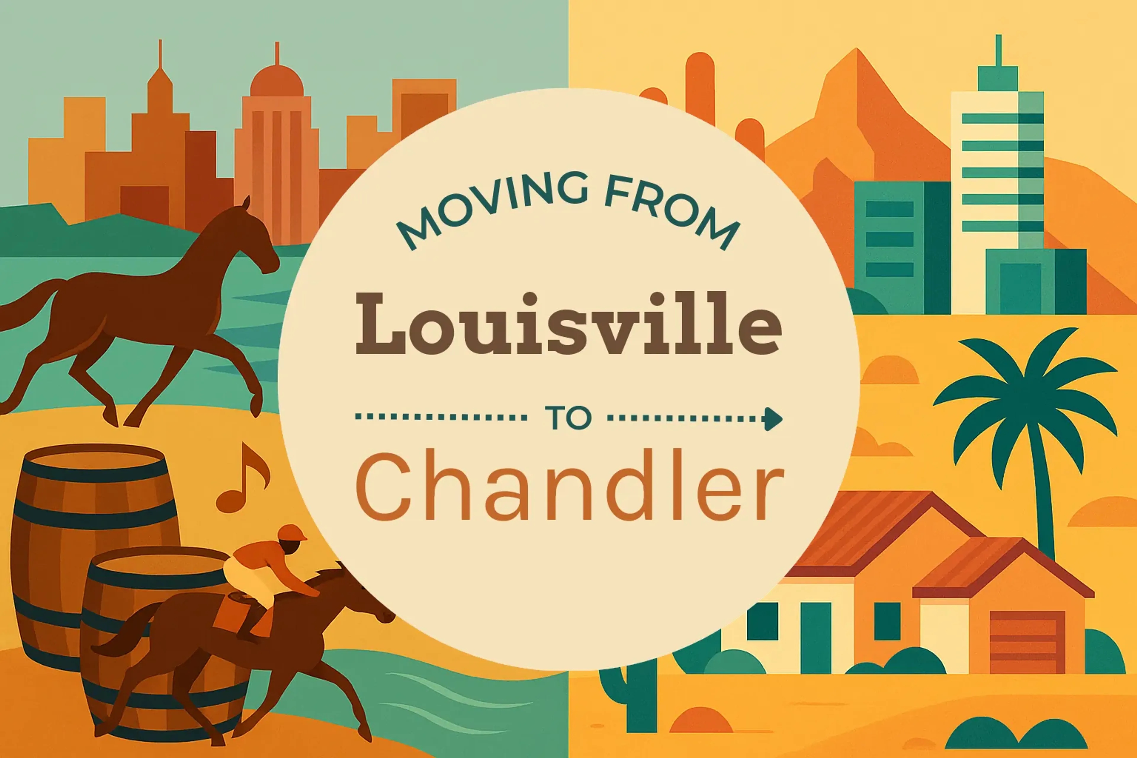 Side-by-side comparison of Louisville to Chandler moving companies