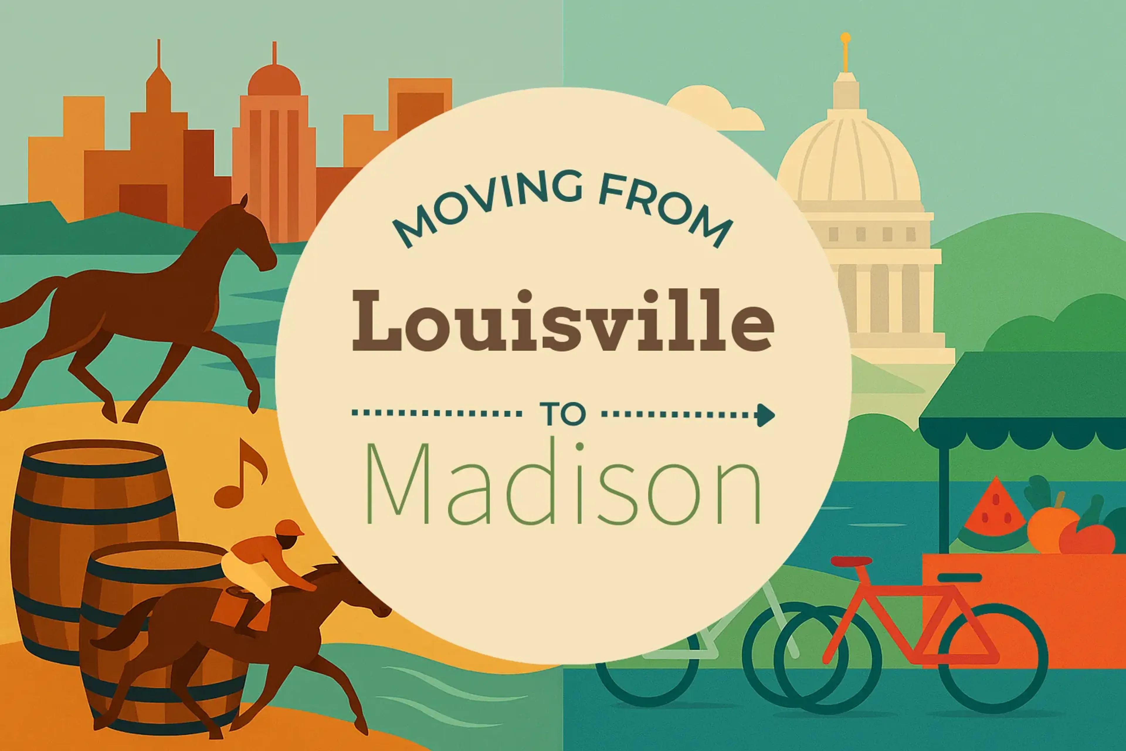 Side-by-side comparison of Louisville to Madison moving companies