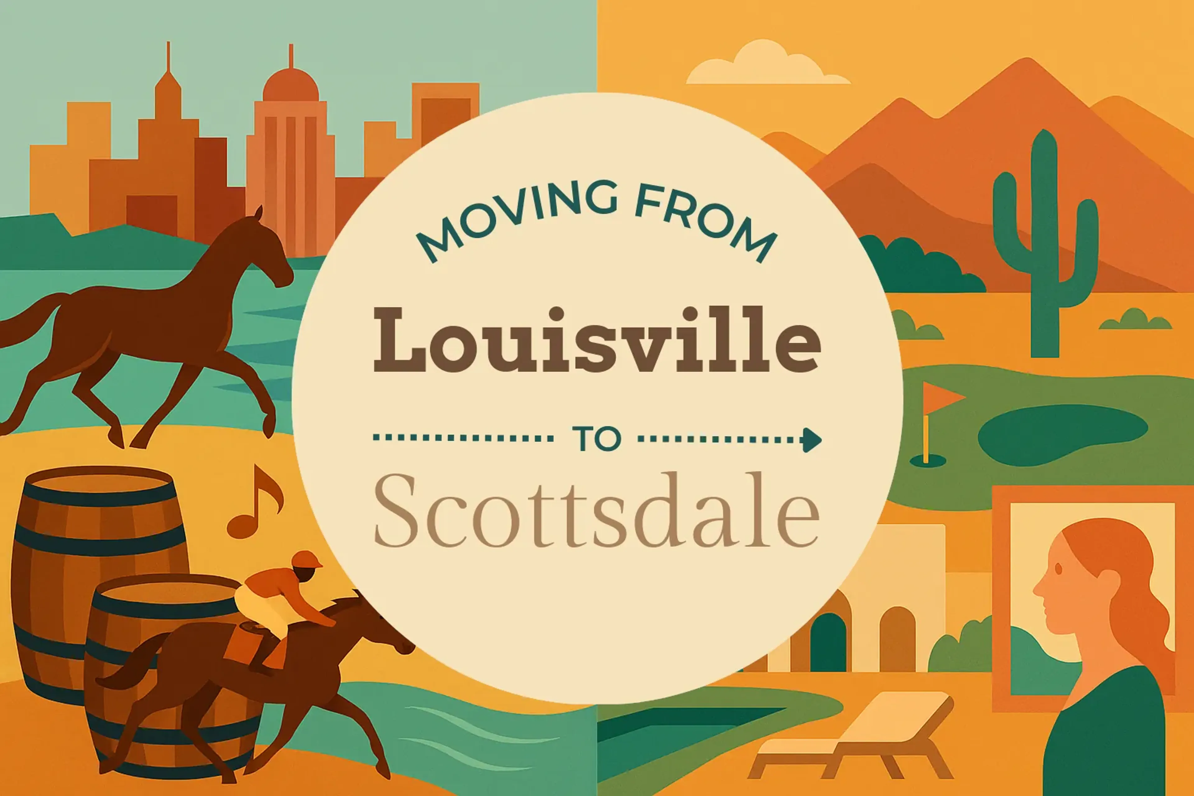 Side-by-side comparison of Louisville to Scottsdale moving companies