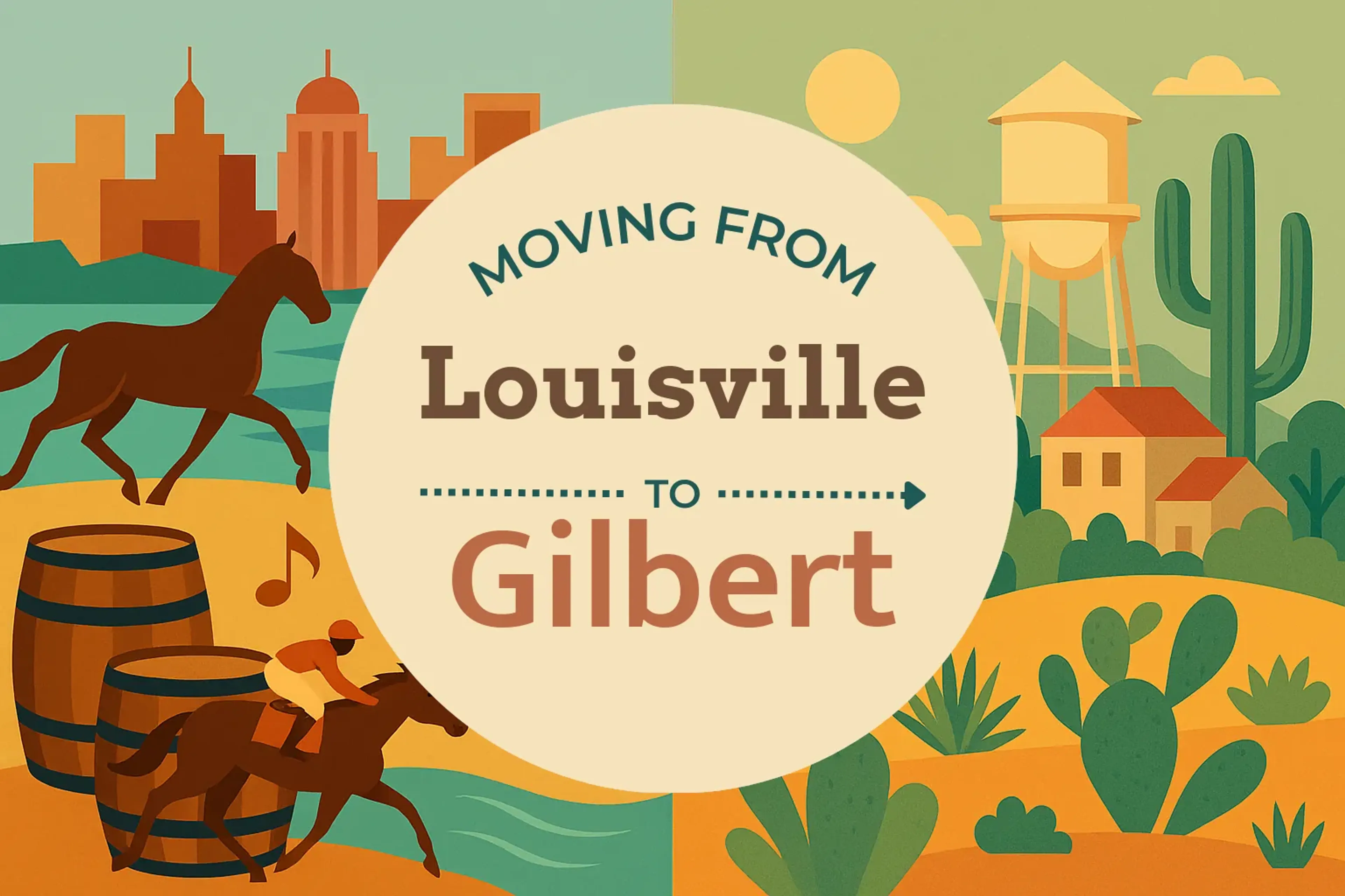 Side-by-side comparison of Louisville to Gilbert moving companies