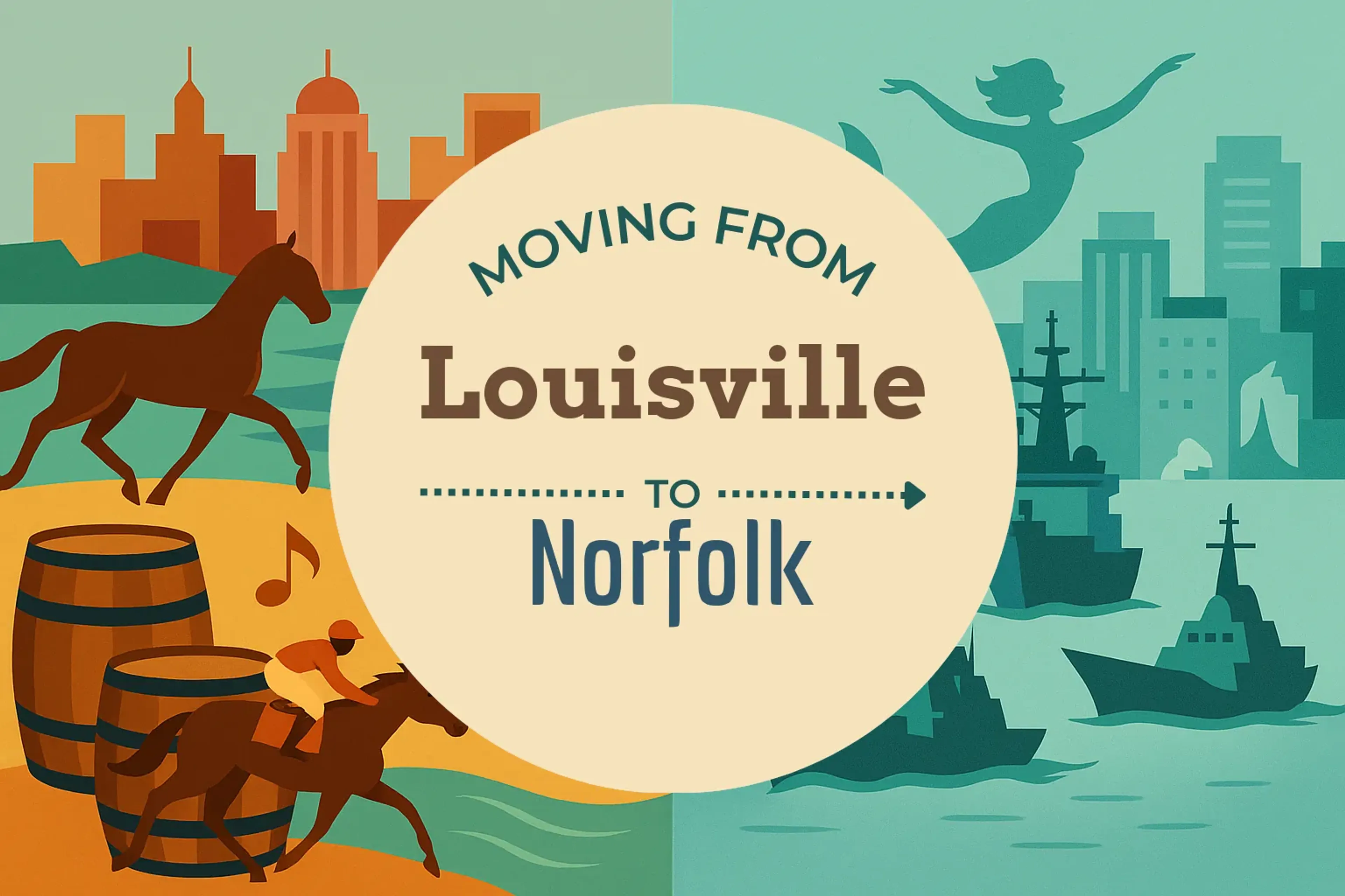 Side-by-side comparison of Louisville to Norfolk moving companies