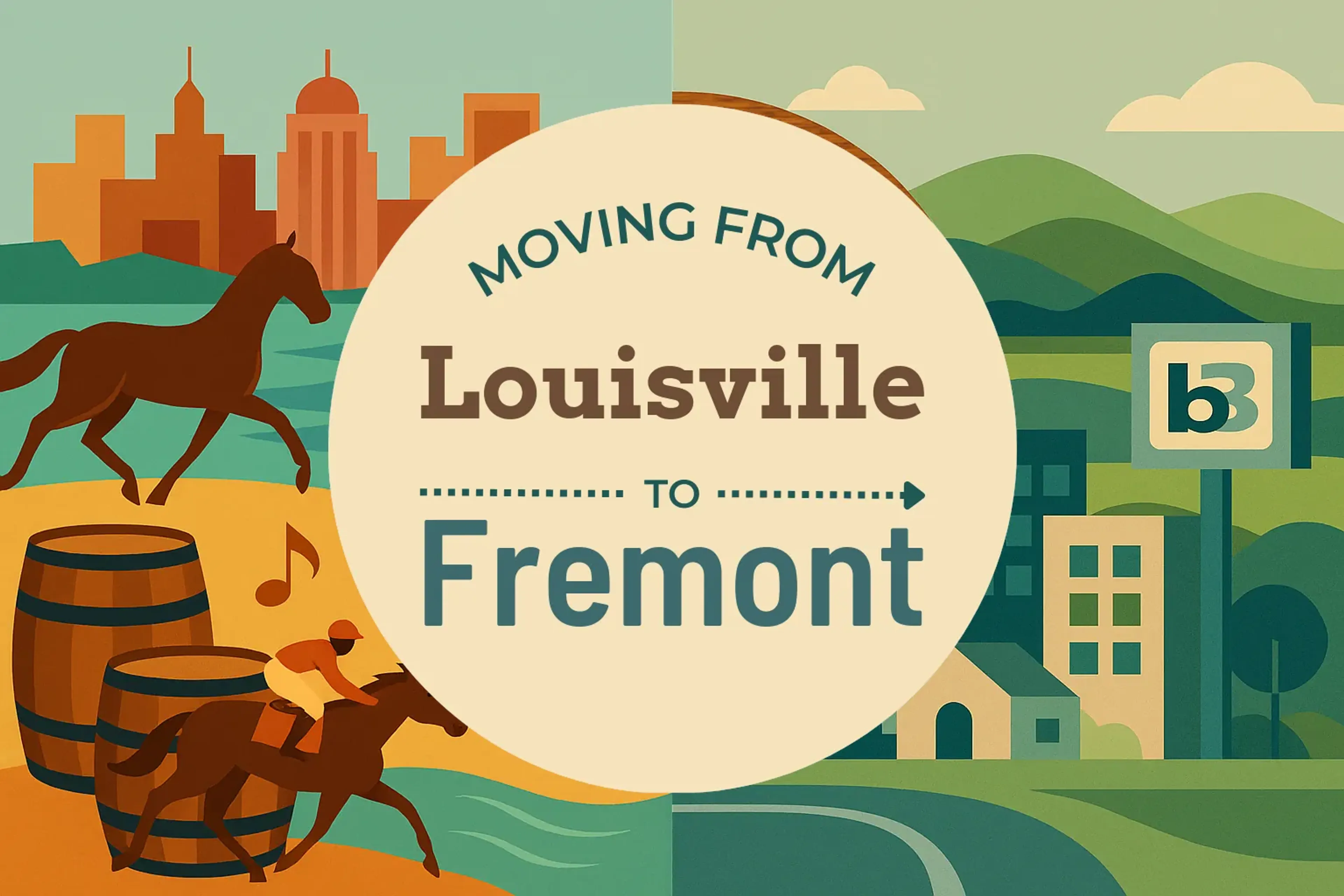 Side-by-side comparison of Louisville to Fremont moving companies