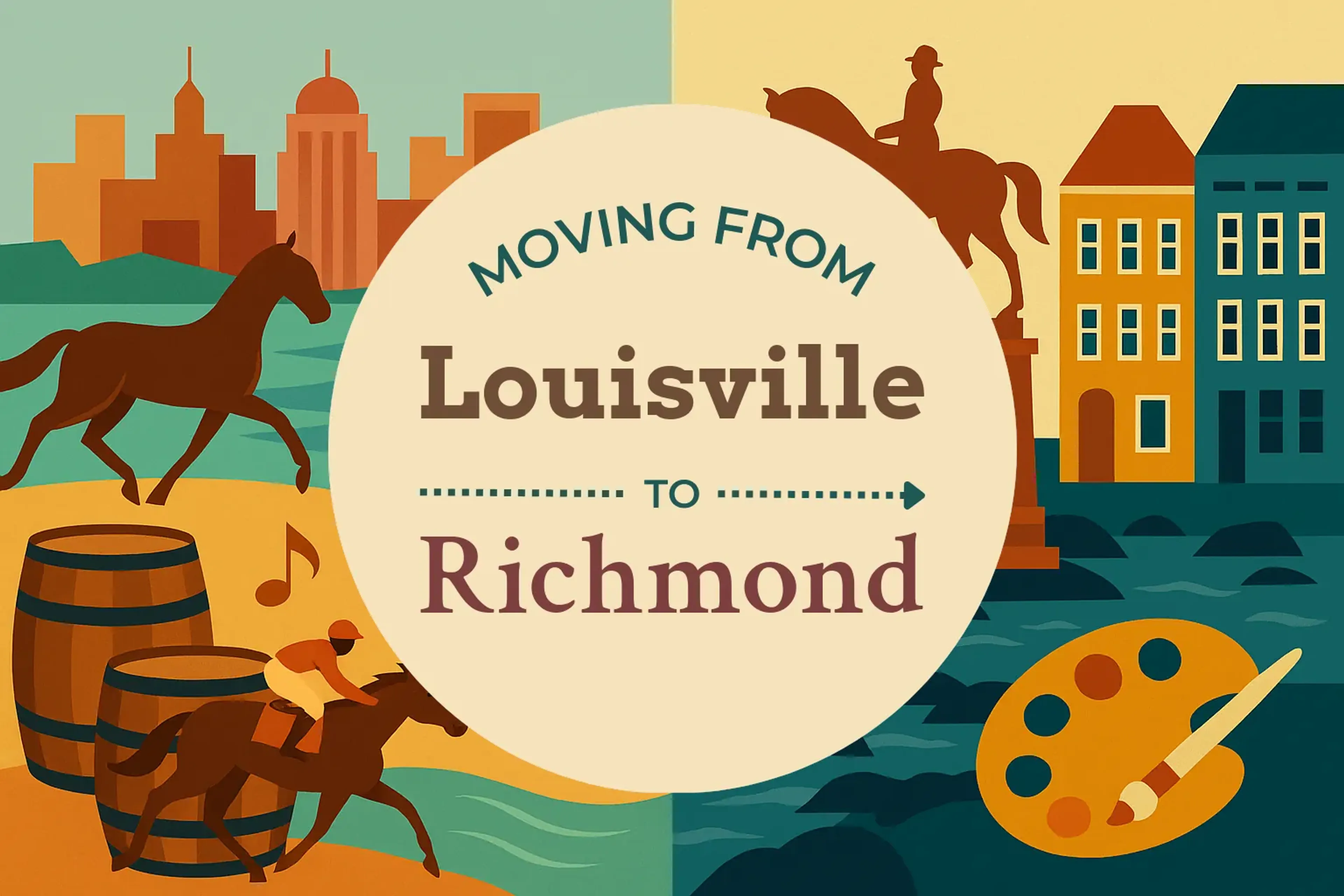 Side-by-side comparison of Louisville to Richmond moving companies