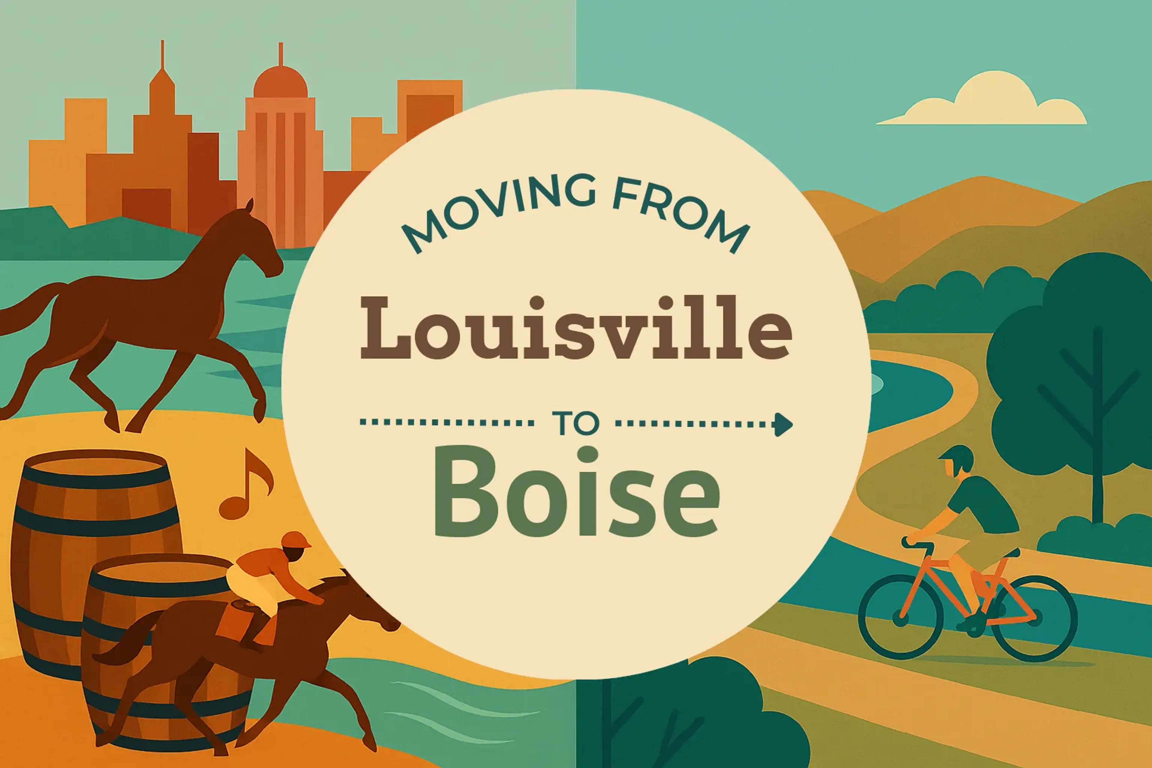 Side-by-side comparison of Louisville to Boise moving companies