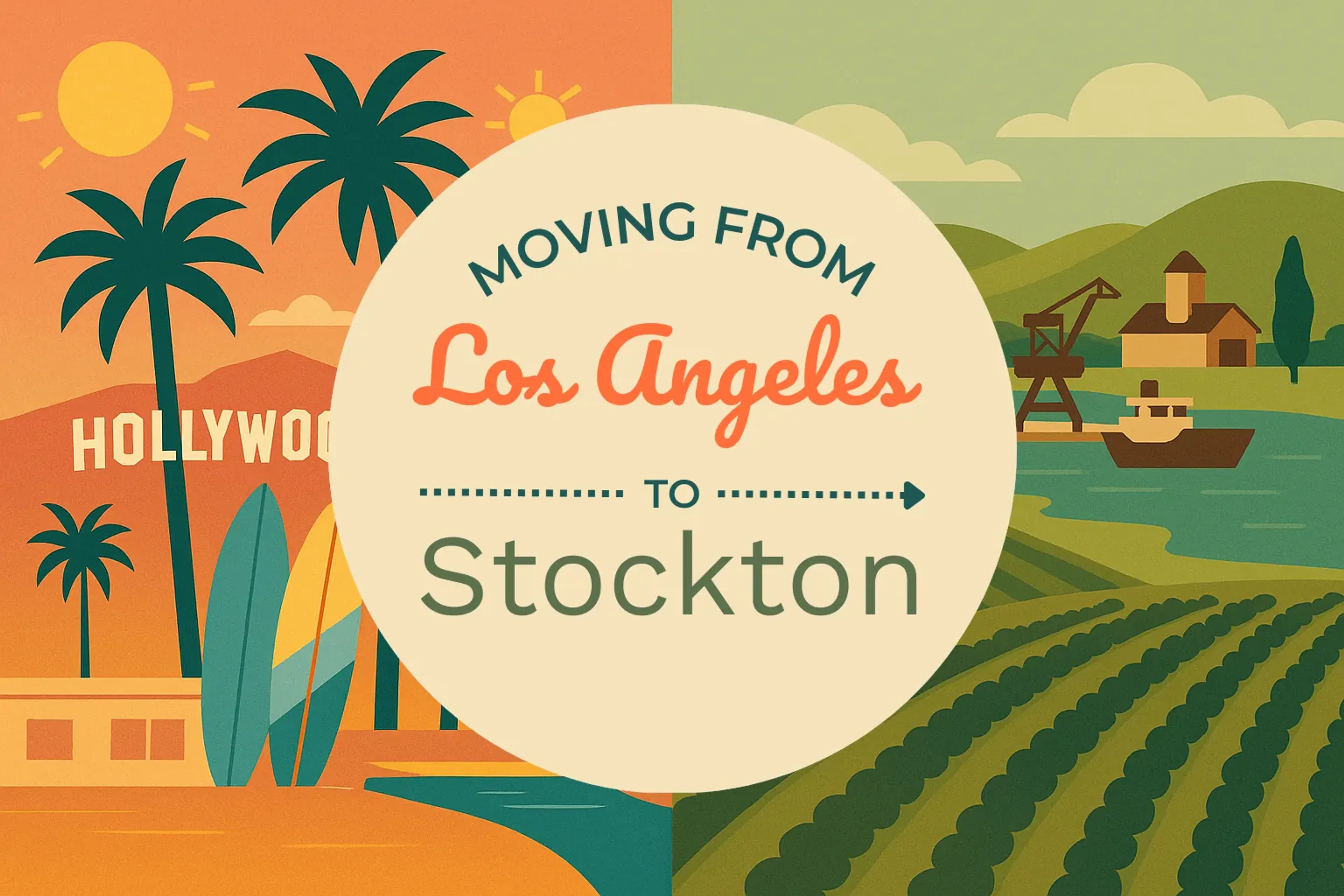 Los Angeles to Stockton featured image
