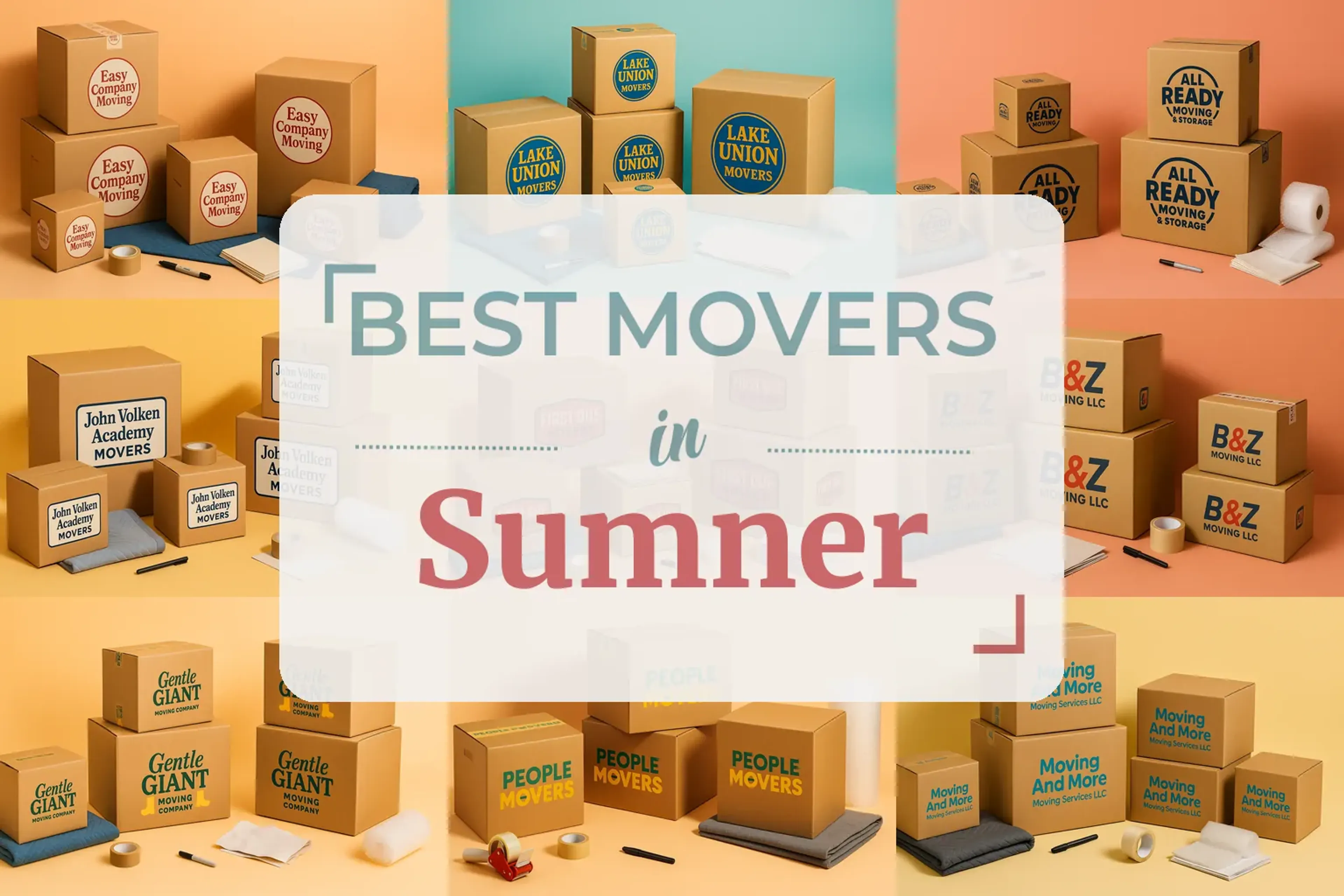 Side-by-side comparison of Sumner moving companies