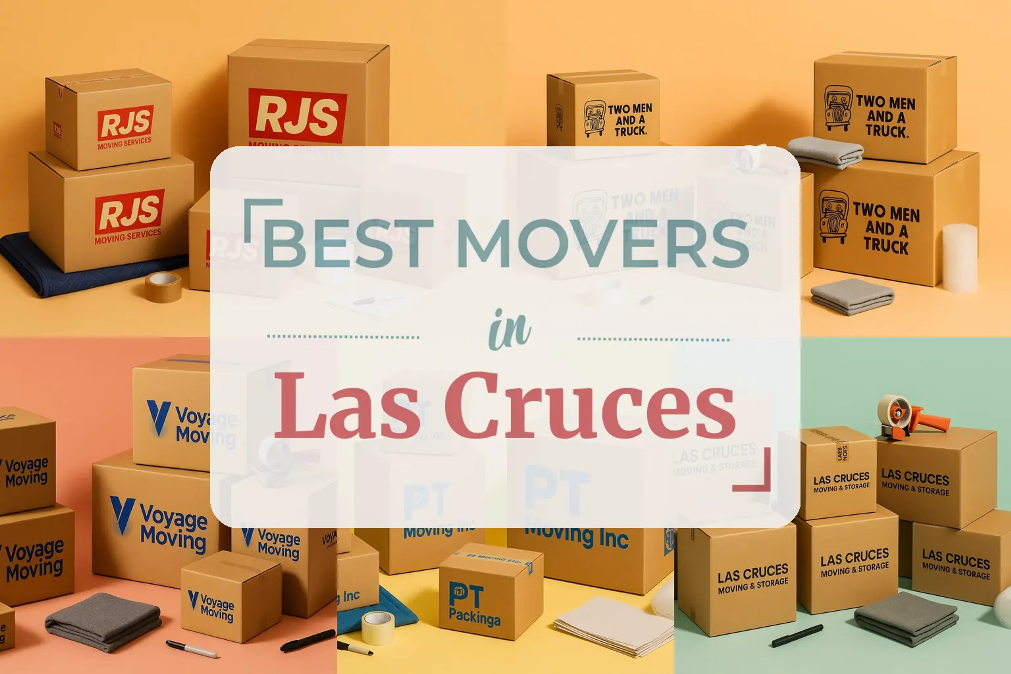 Side-by-side comparison of Las Cruces moving companies