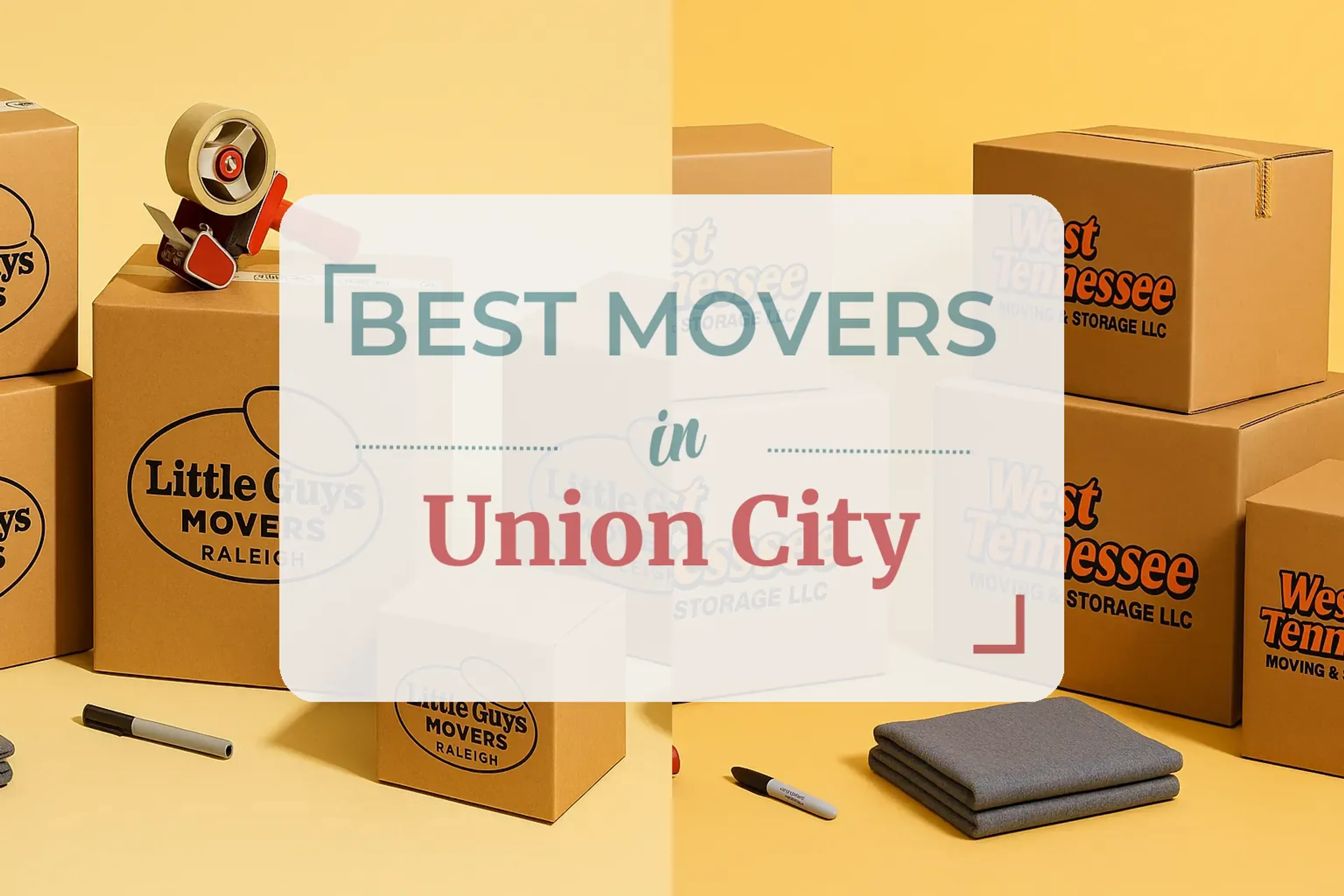 Side-by-side comparison of Union City moving companies