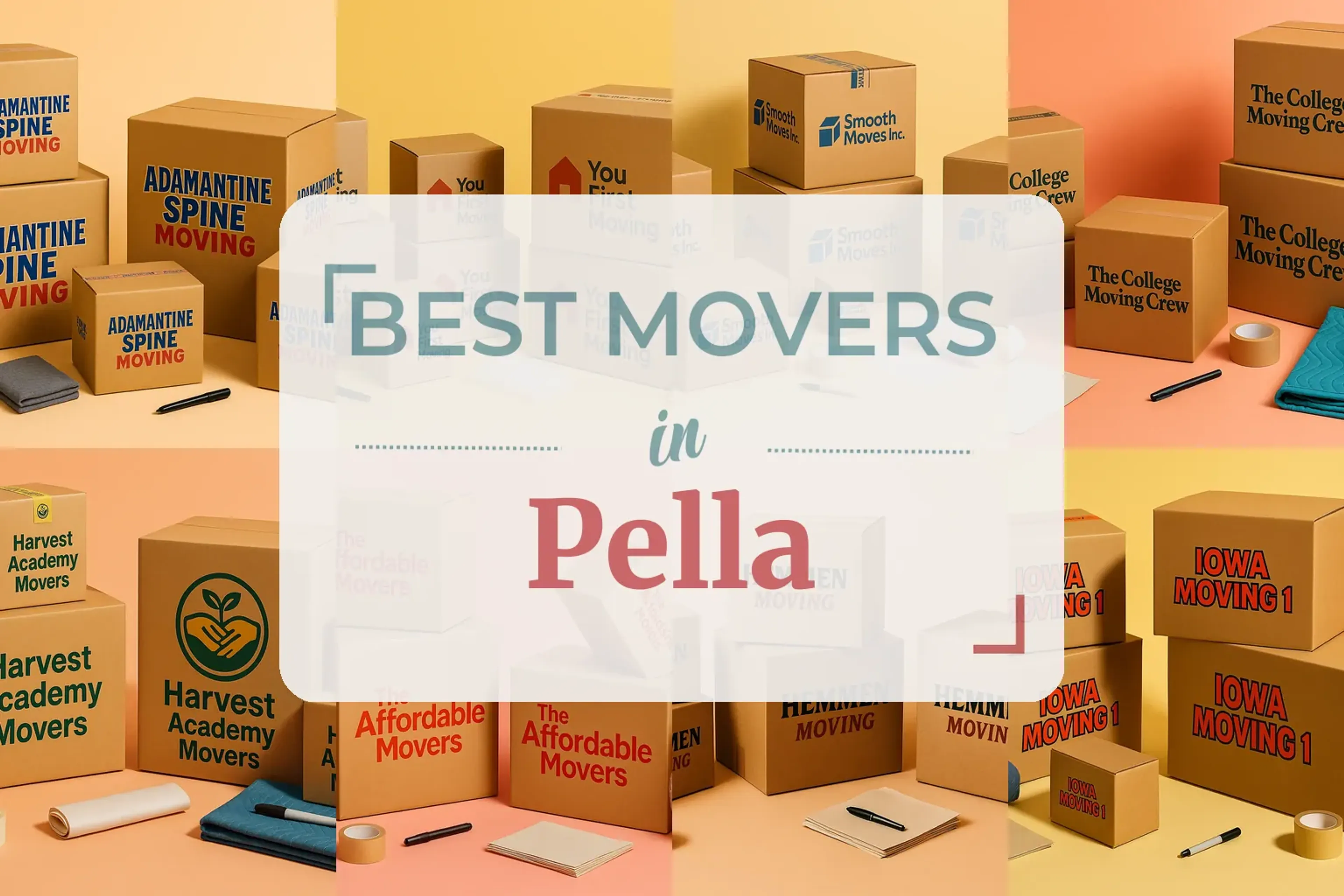 Side-by-side comparison of Pella moving companies