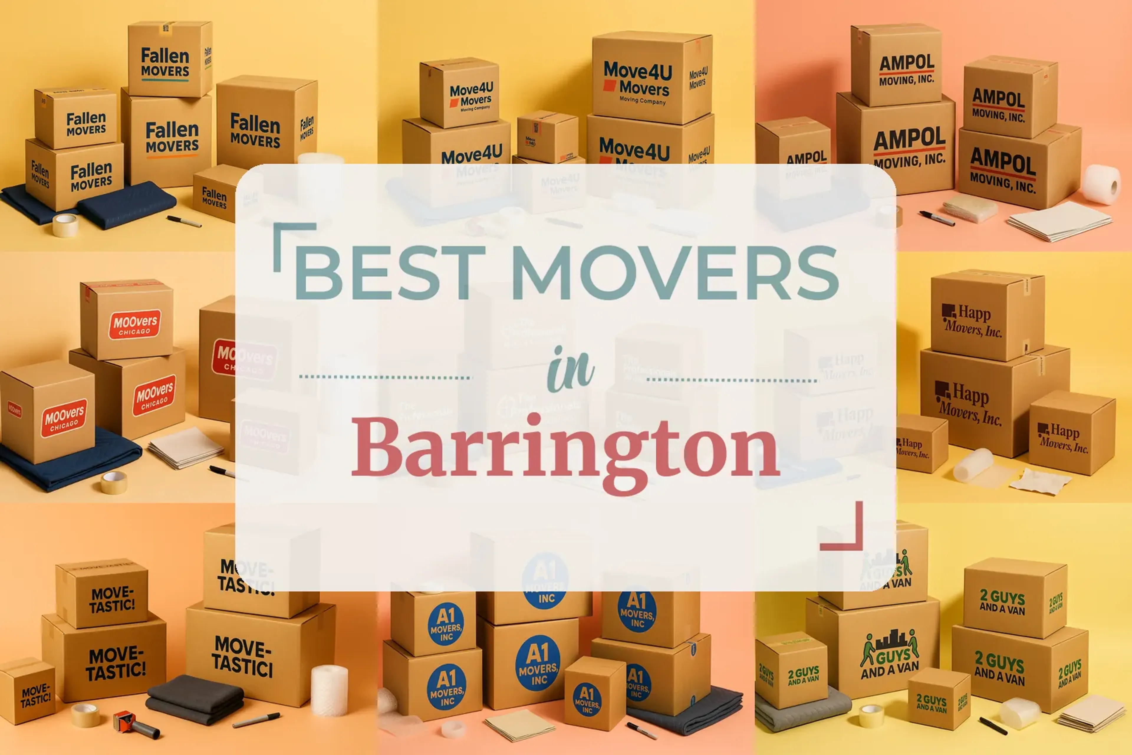 Side-by-side comparison of Barrington moving companies