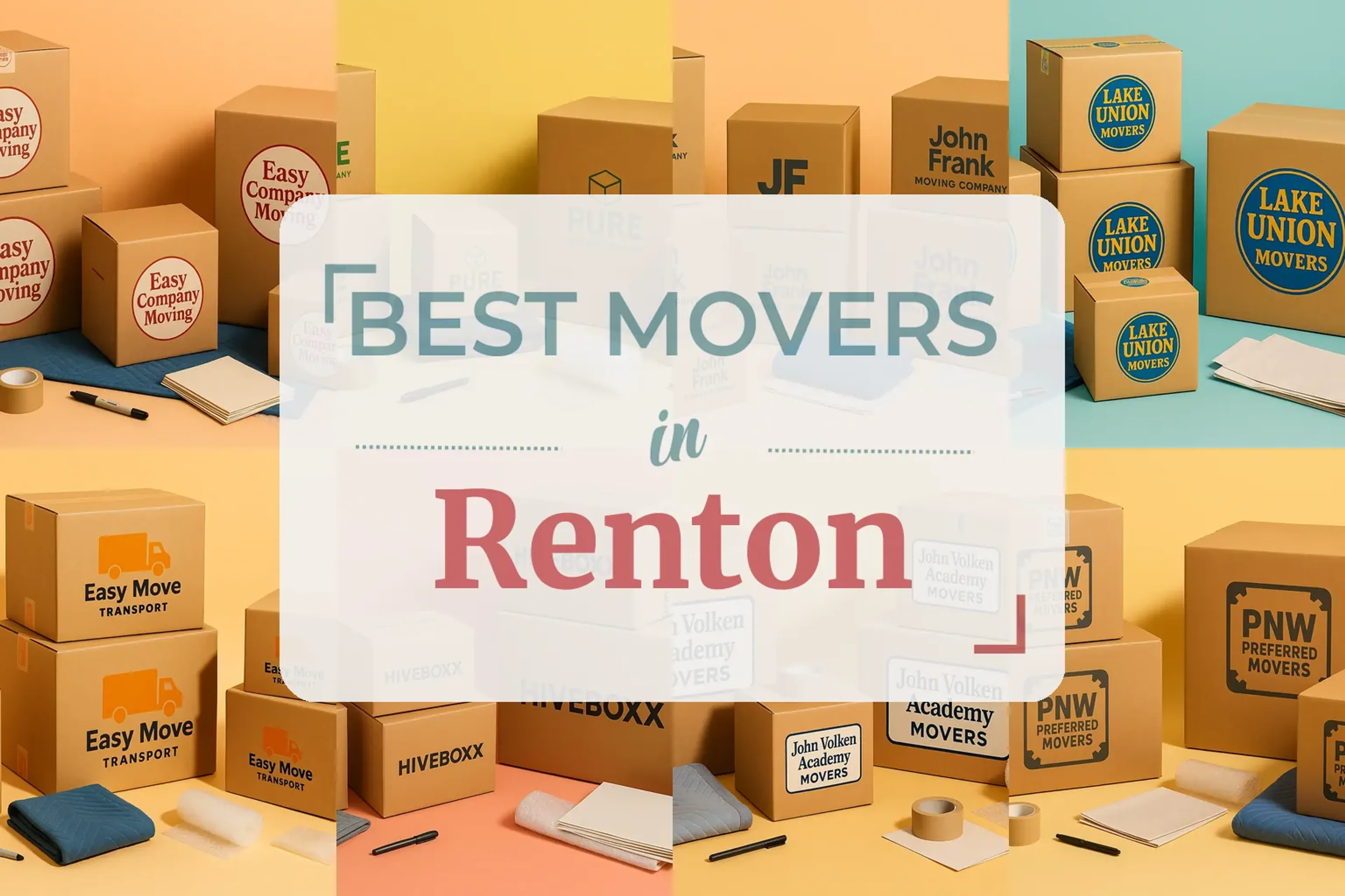 Side-by-side comparison of Renton moving companies