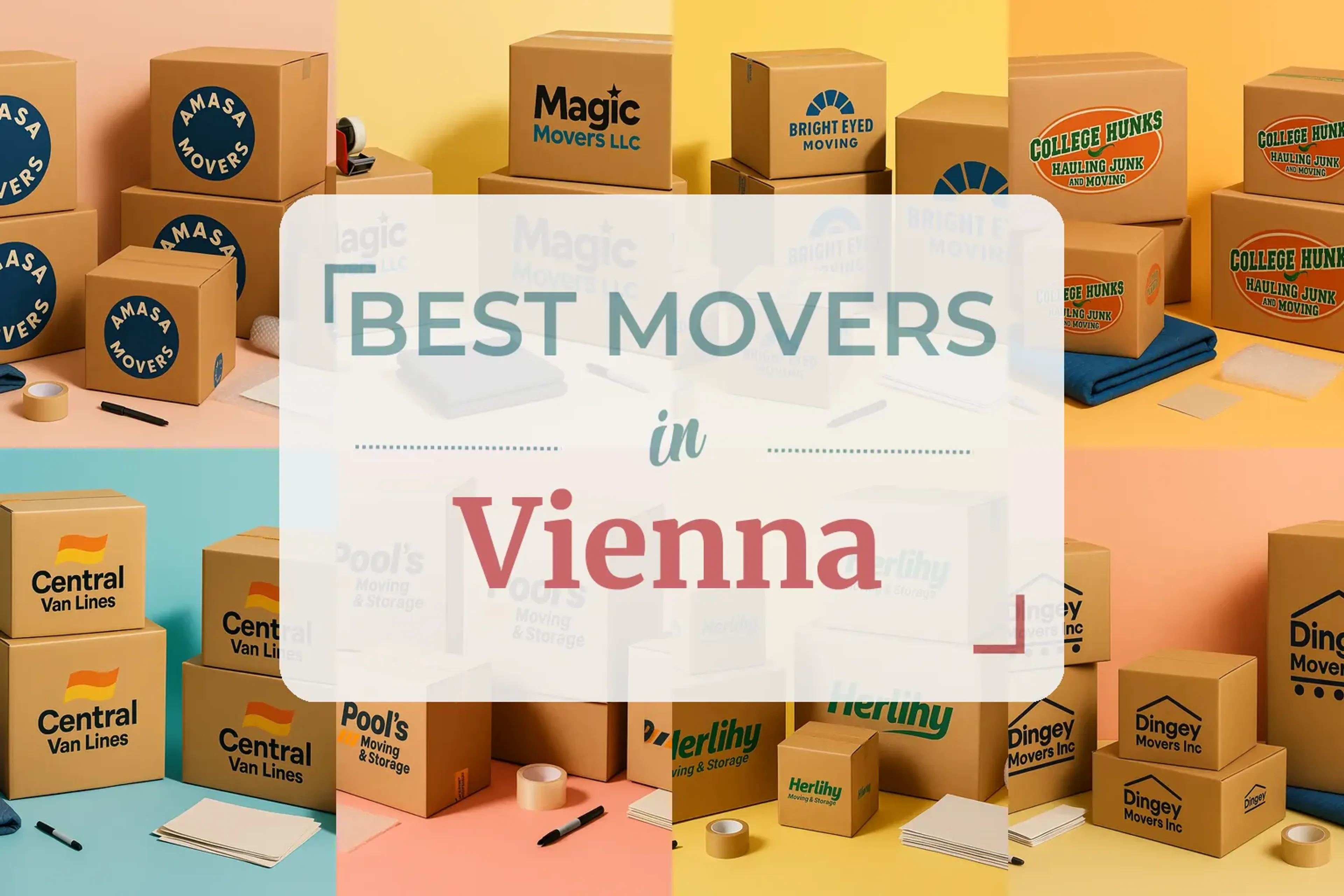Side-by-side comparison of Vienna moving companies