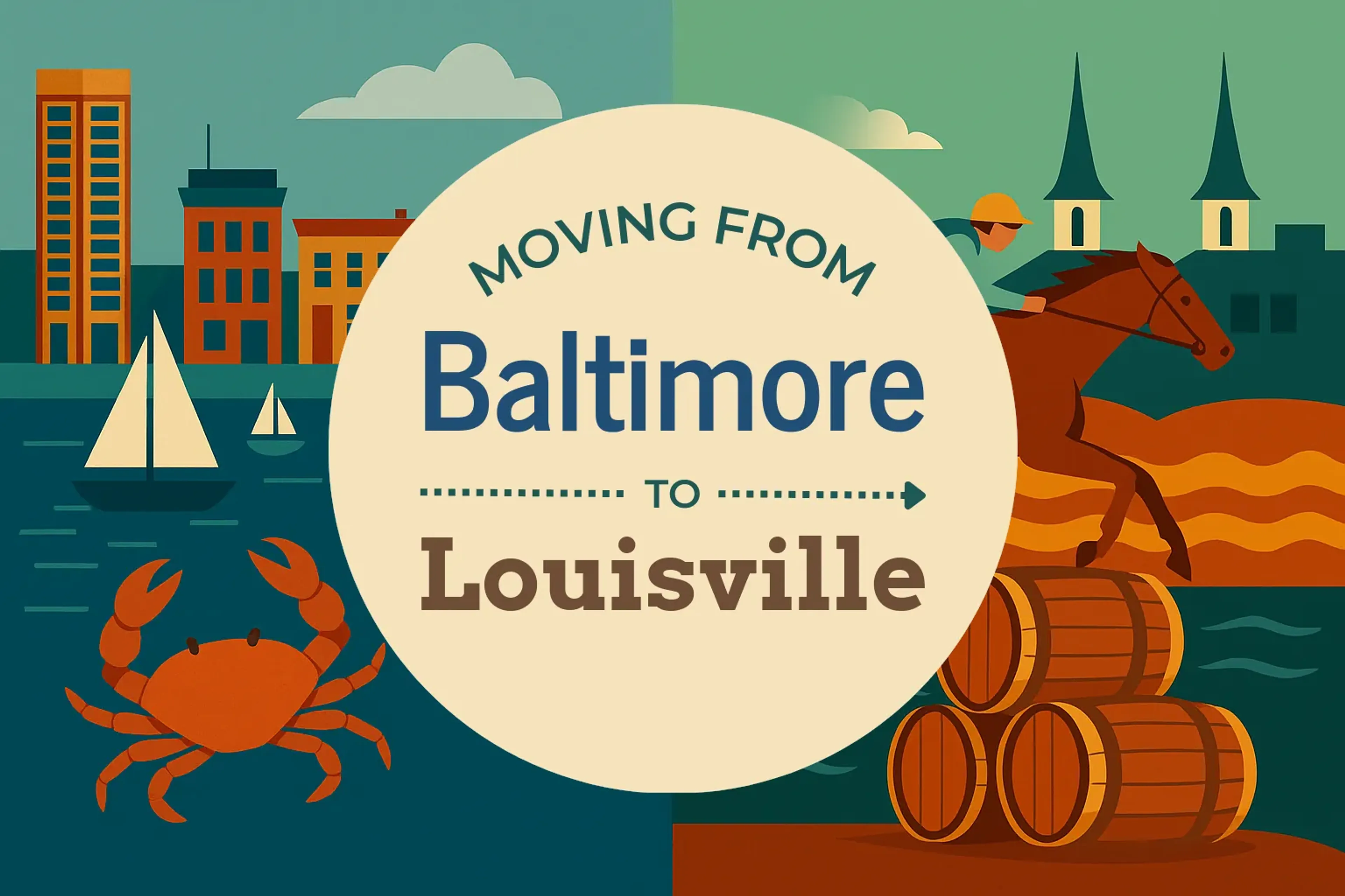 Side-by-side comparison of Baltimore to Louisville moving companies