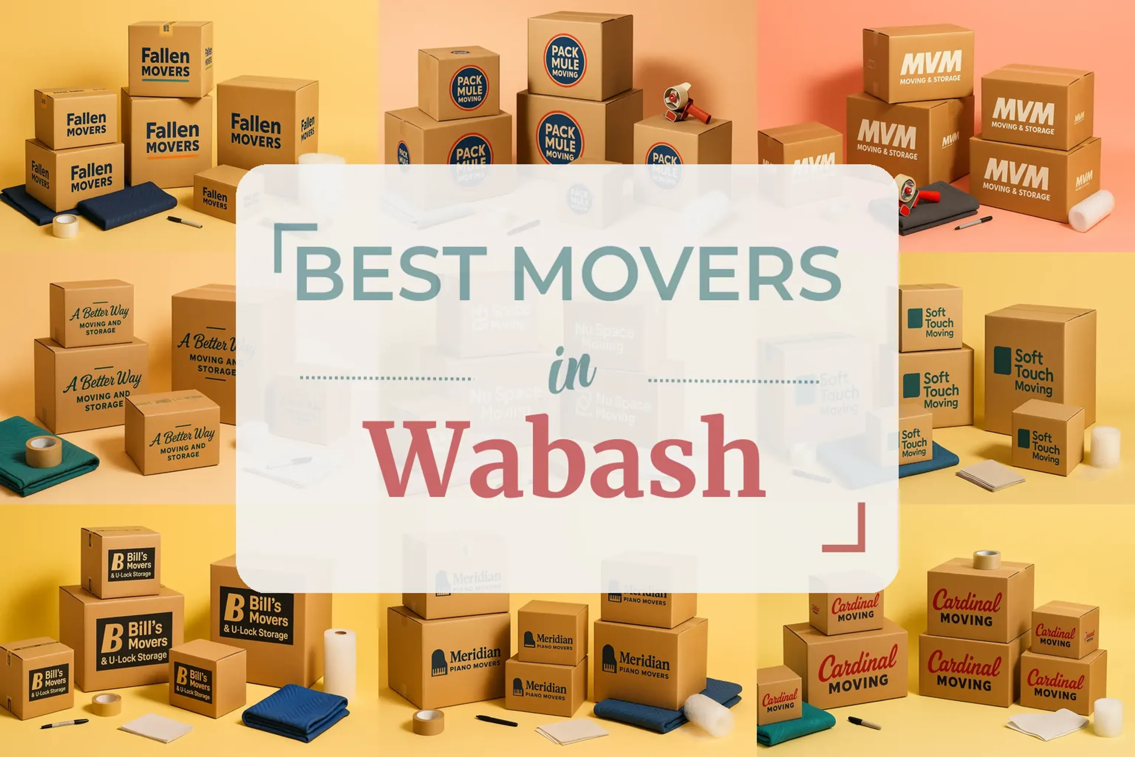Side-by-side comparison of Wabash moving companies