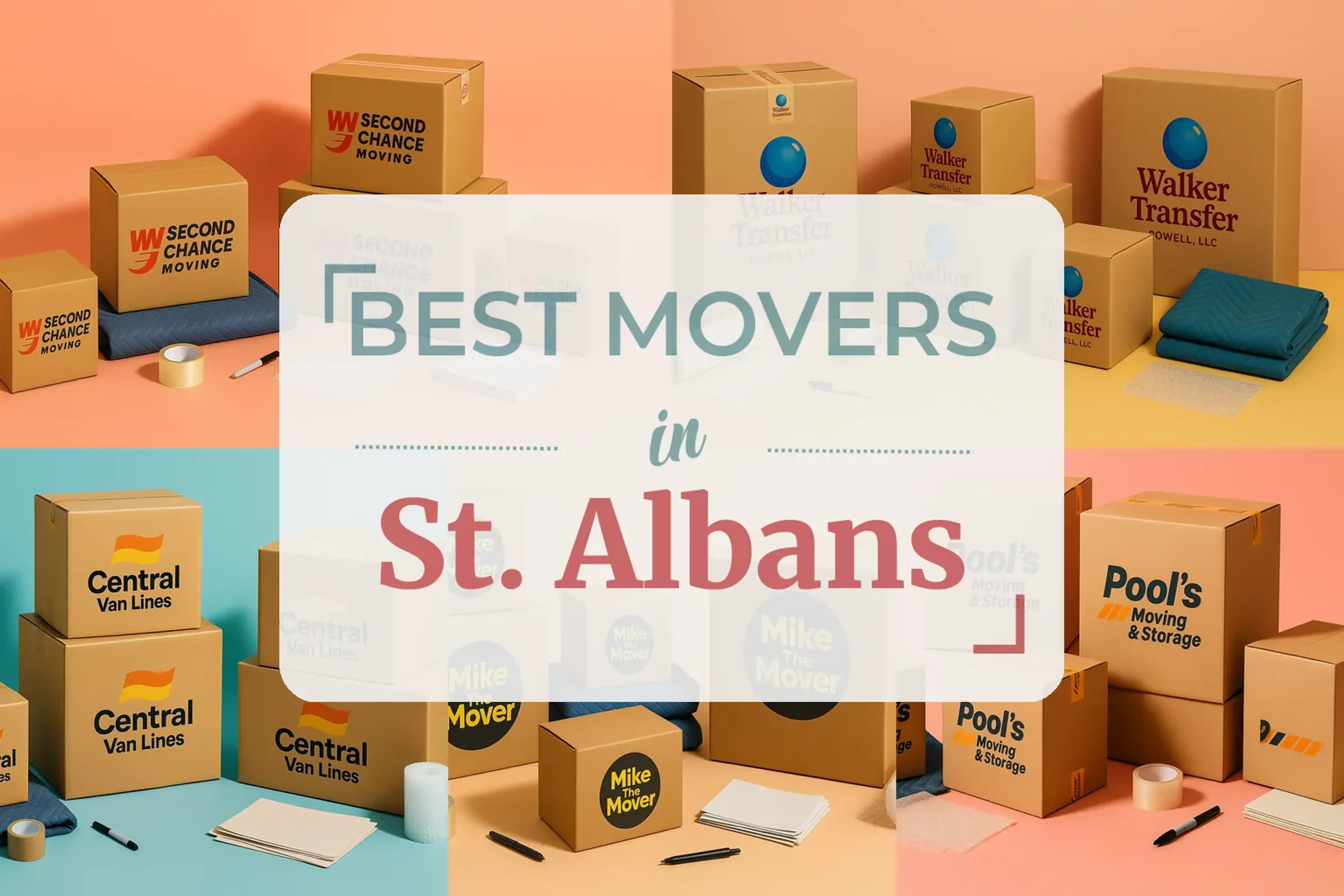 Side-by-side comparison of St. Albans moving companies