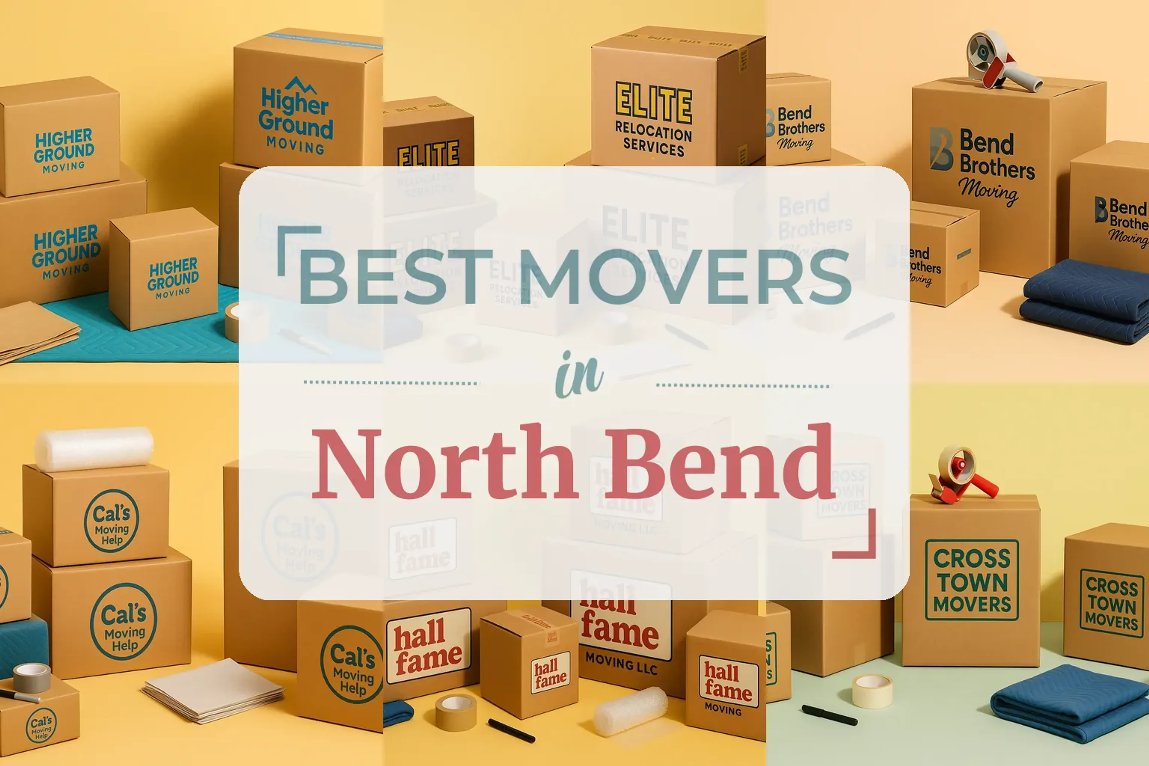 Side-by-side comparison of North Bend moving companies