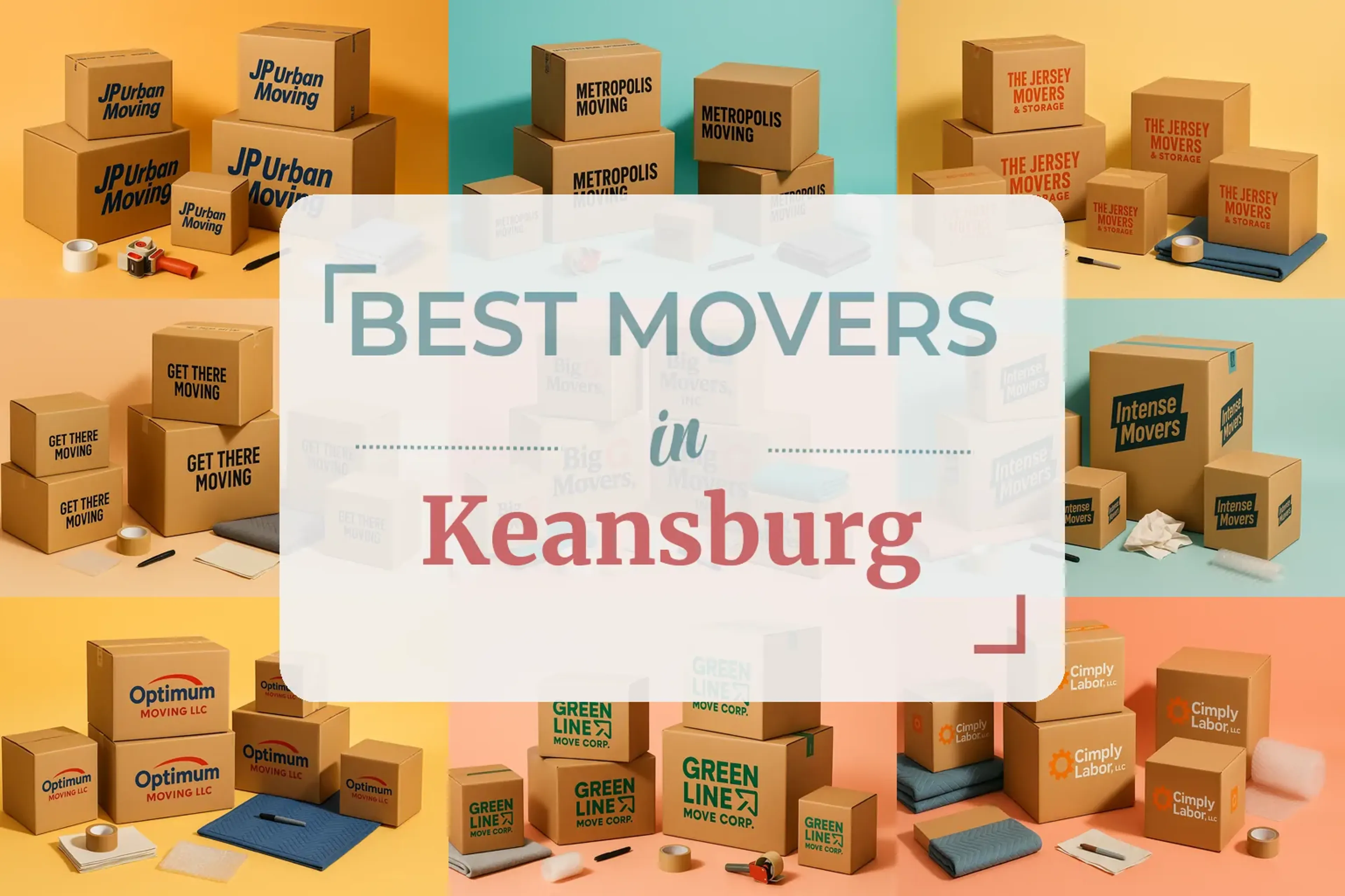 Side-by-side comparison of Keansburg moving companies