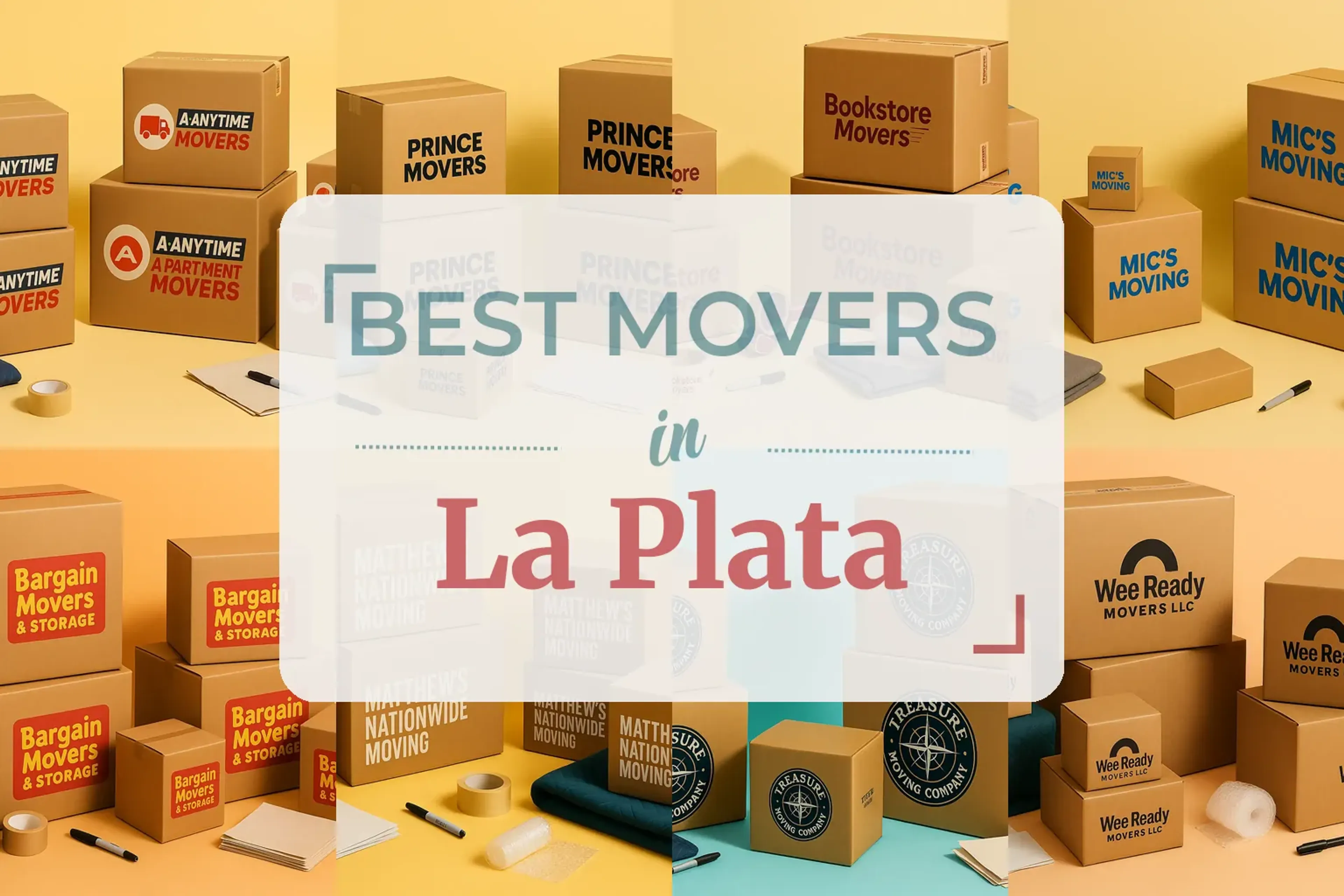 Side-by-side comparison of La Plata moving companies